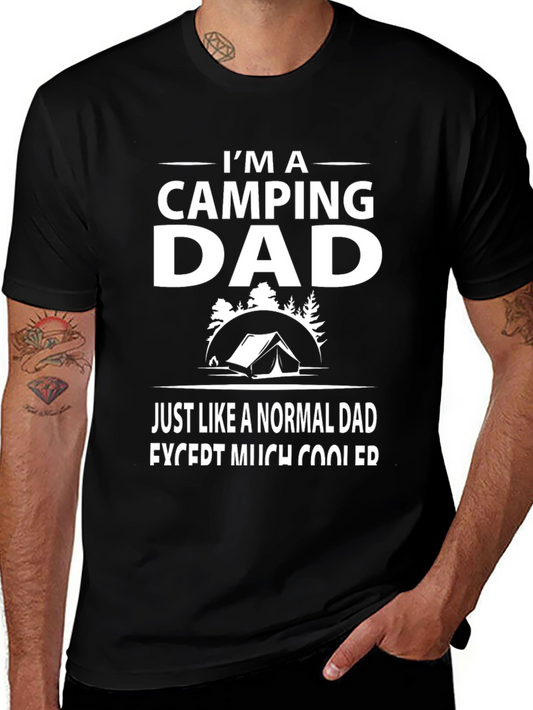 Camping Dad Graphic T-Shirt