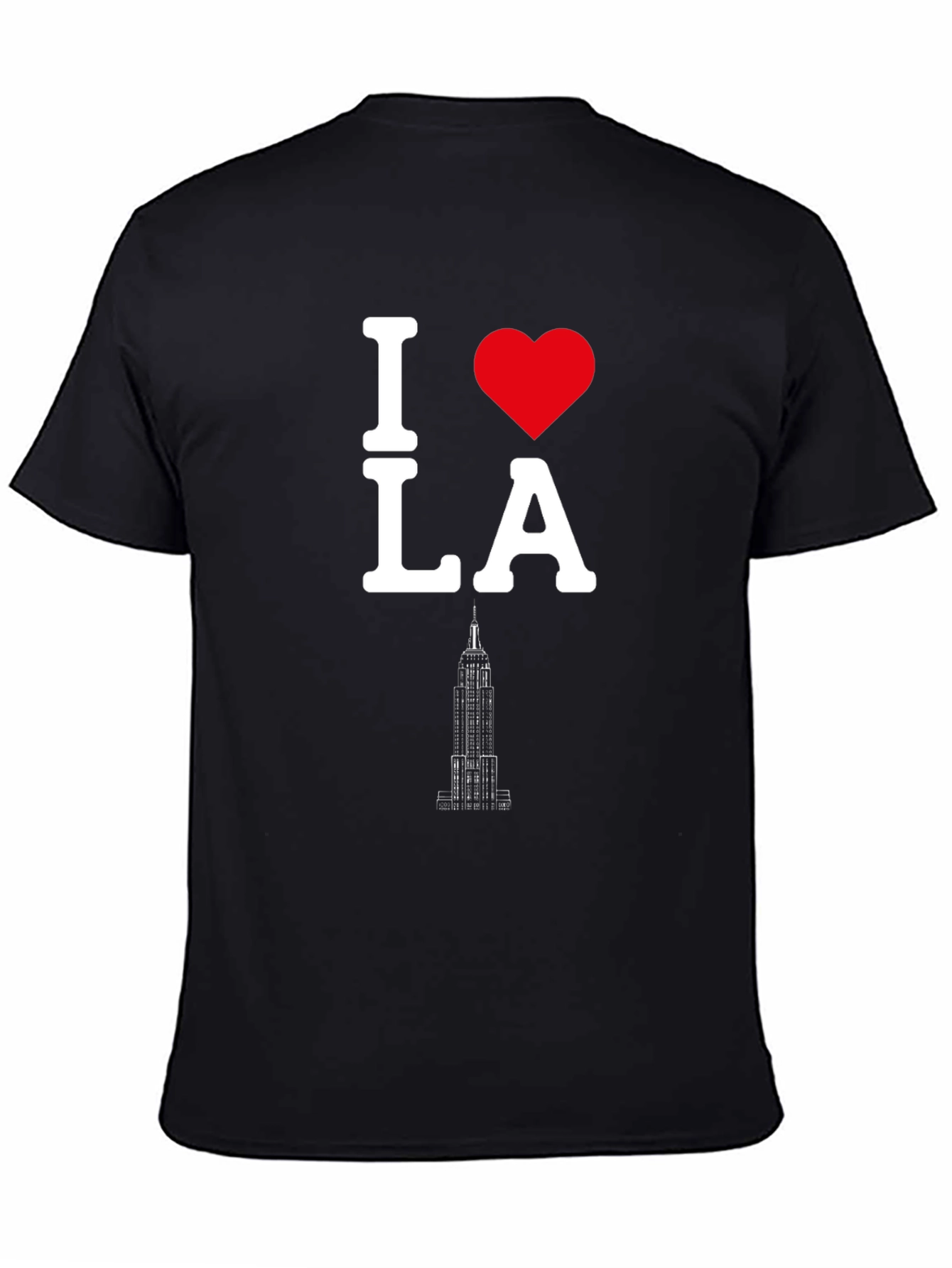 I Heart LA Black T-Shirt
