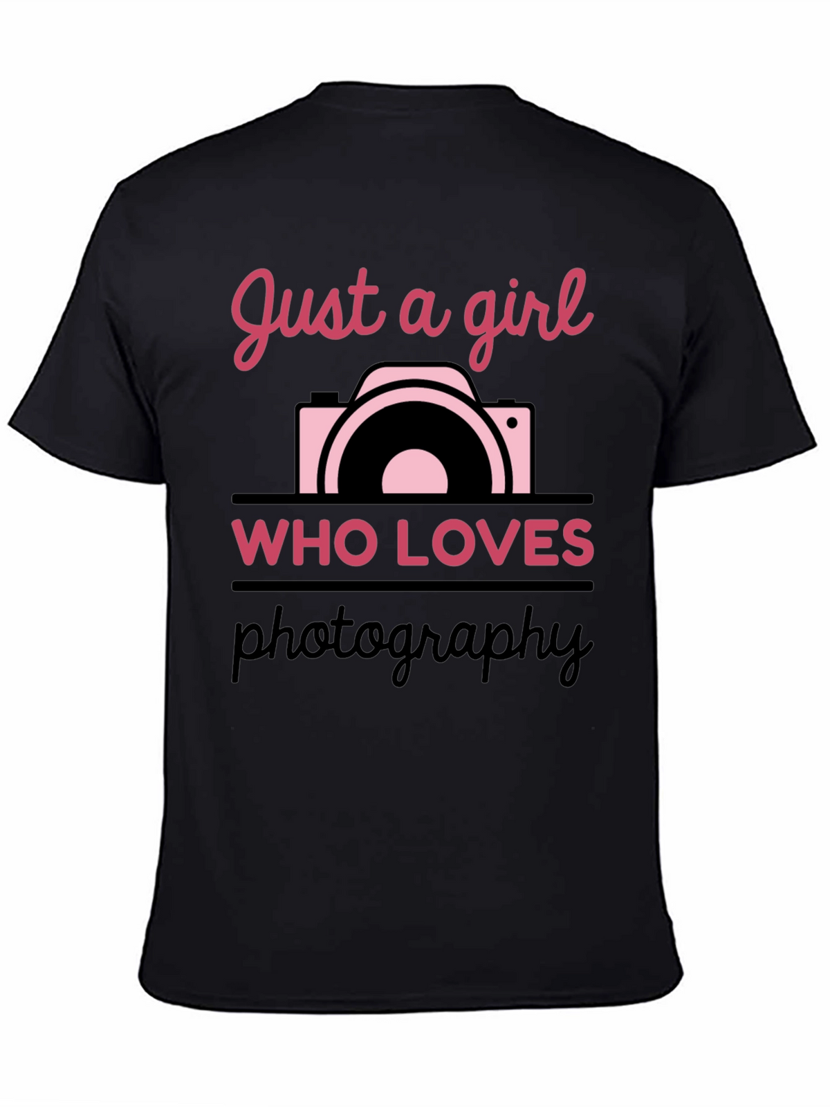 Just a Girl Who Loves Photography T-Shirt
