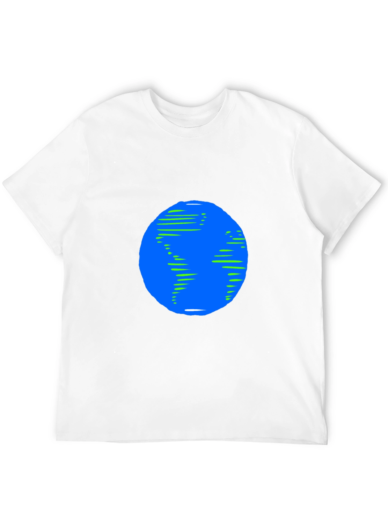 Earth Graphic Black T-Shirt