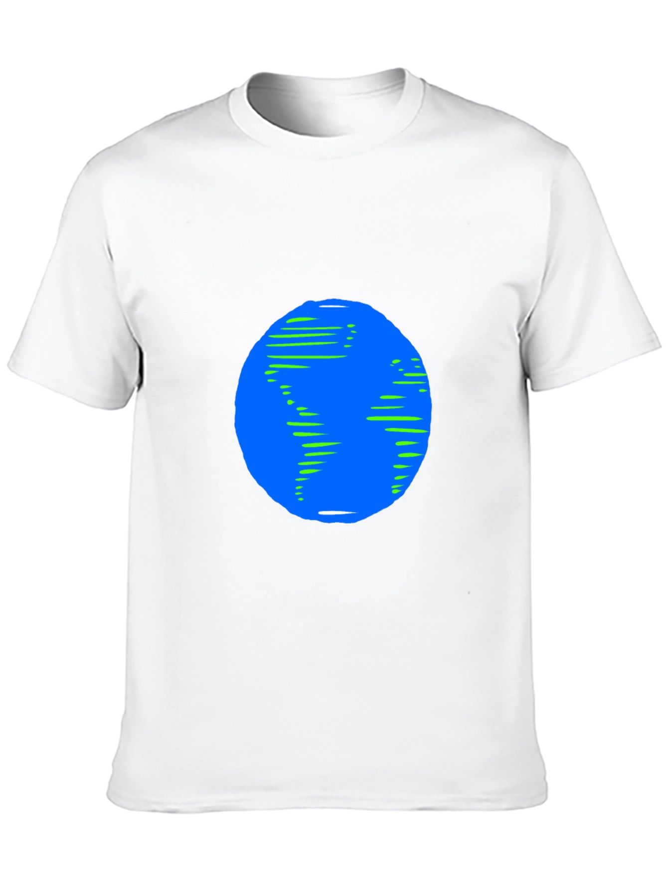 Earth Graphic Black T-Shirt