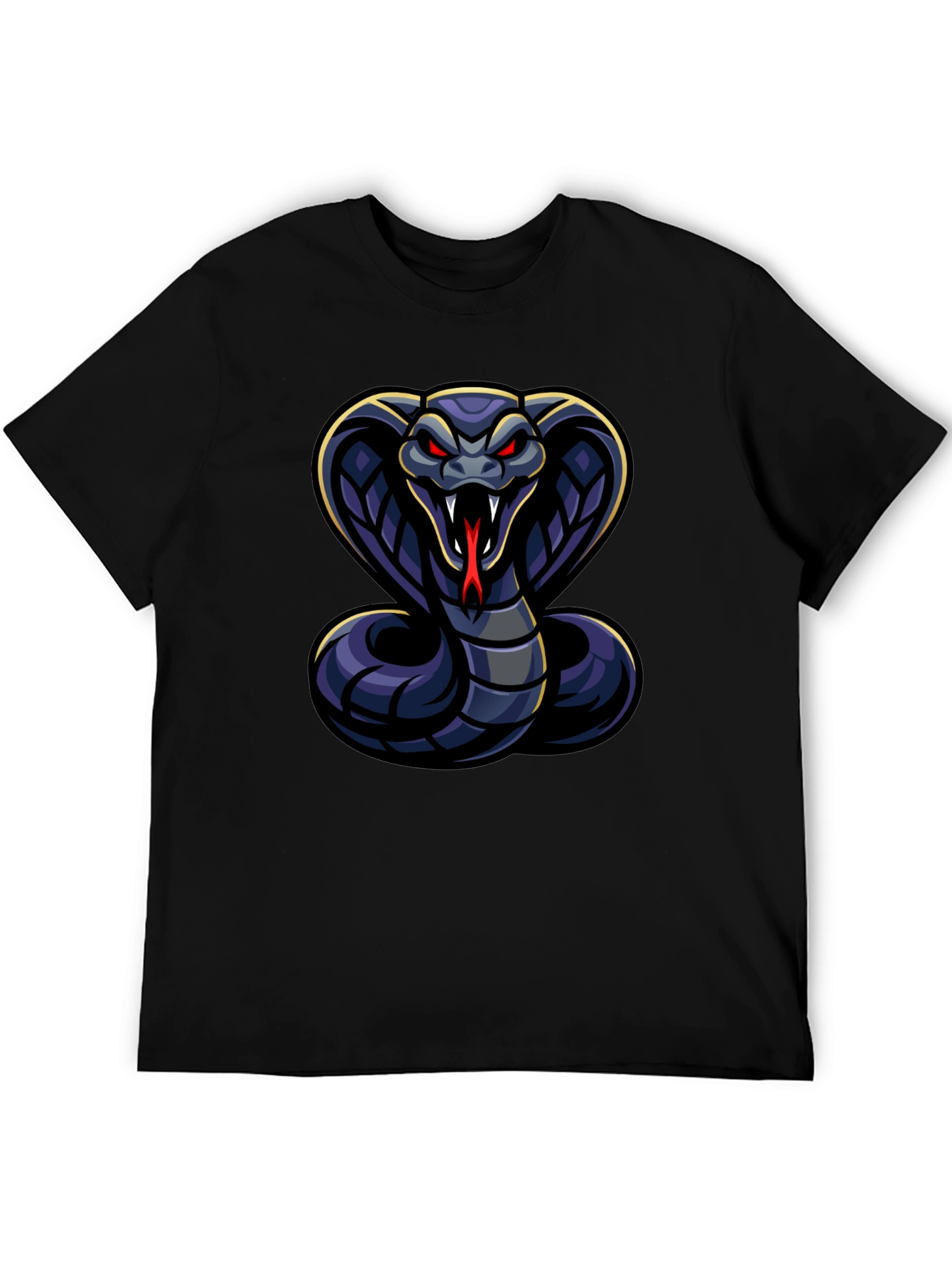 Cobra Graphic T-Shirt - Mens Black Tee