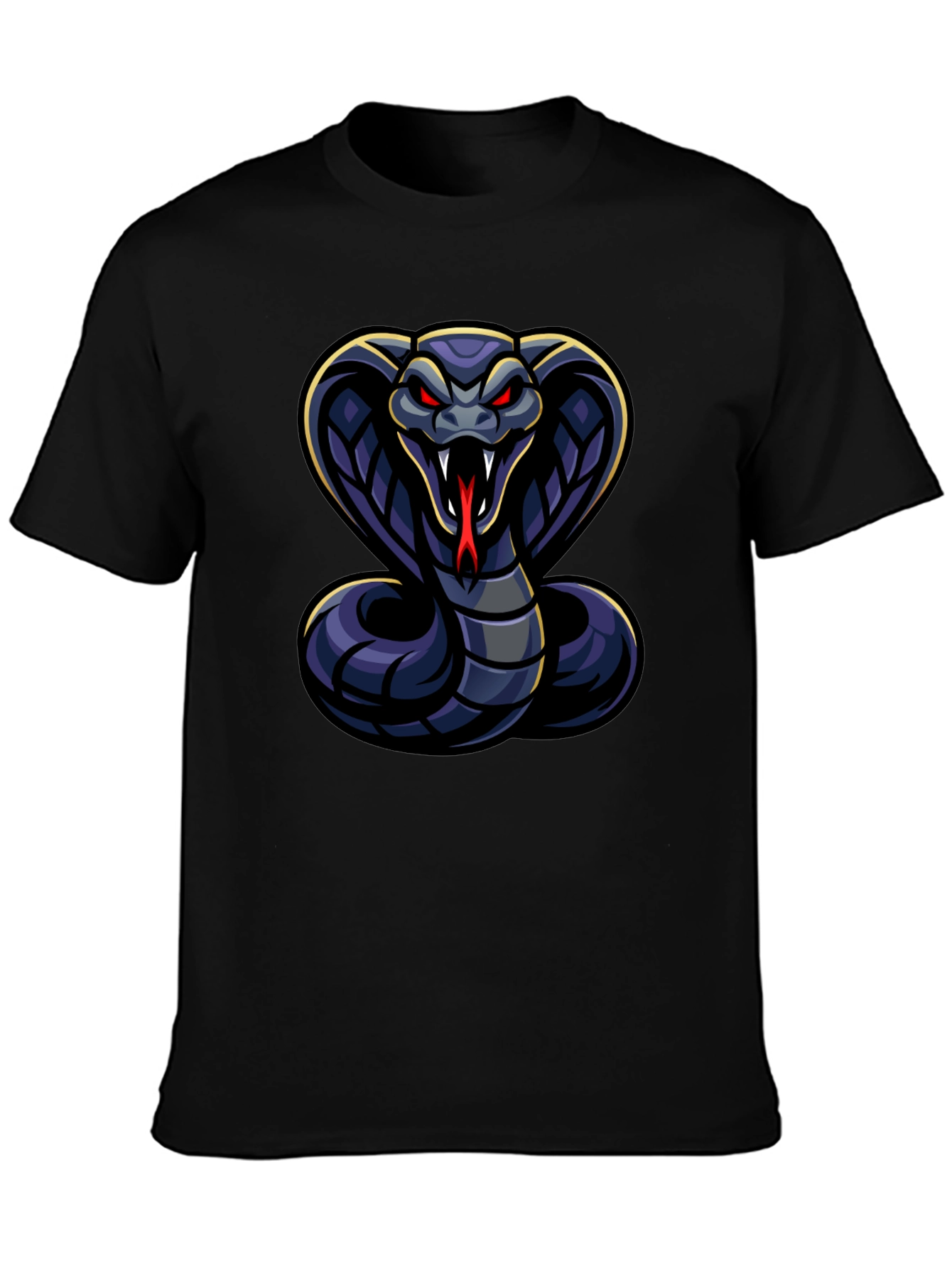 Cobra Graphic T-Shirt - Mens Black Tee