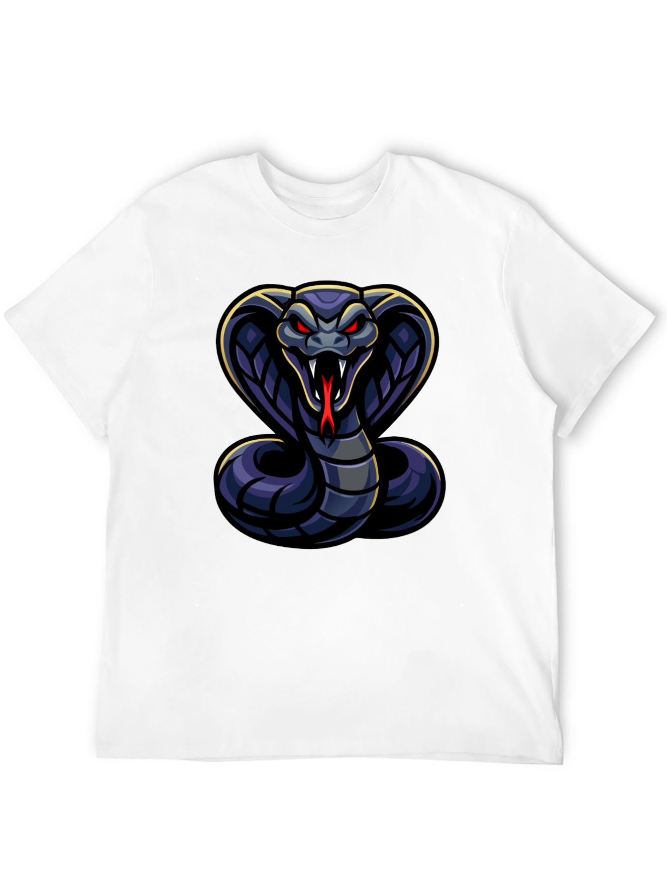 Cobra Graphic T-Shirt - Mens Black Tee
