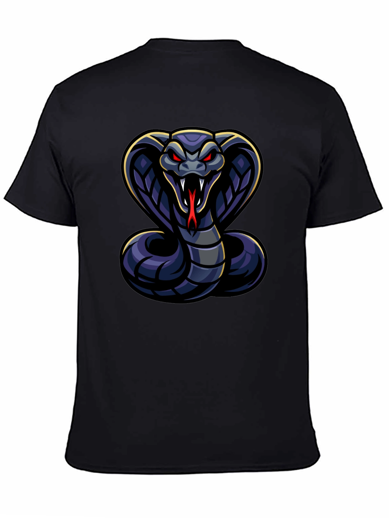 Cobra Graphic T-Shirt - Mens Black Tee