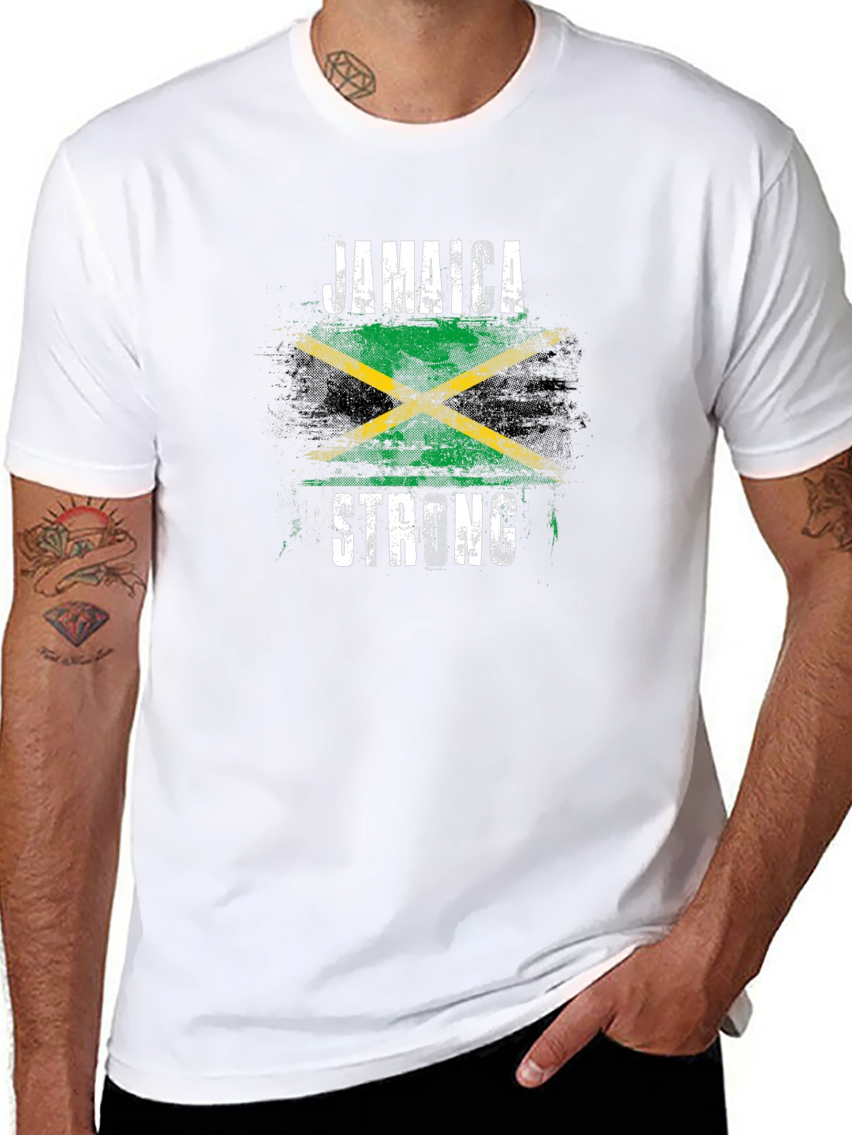 Jamaica Strong Graphic T-Shirt