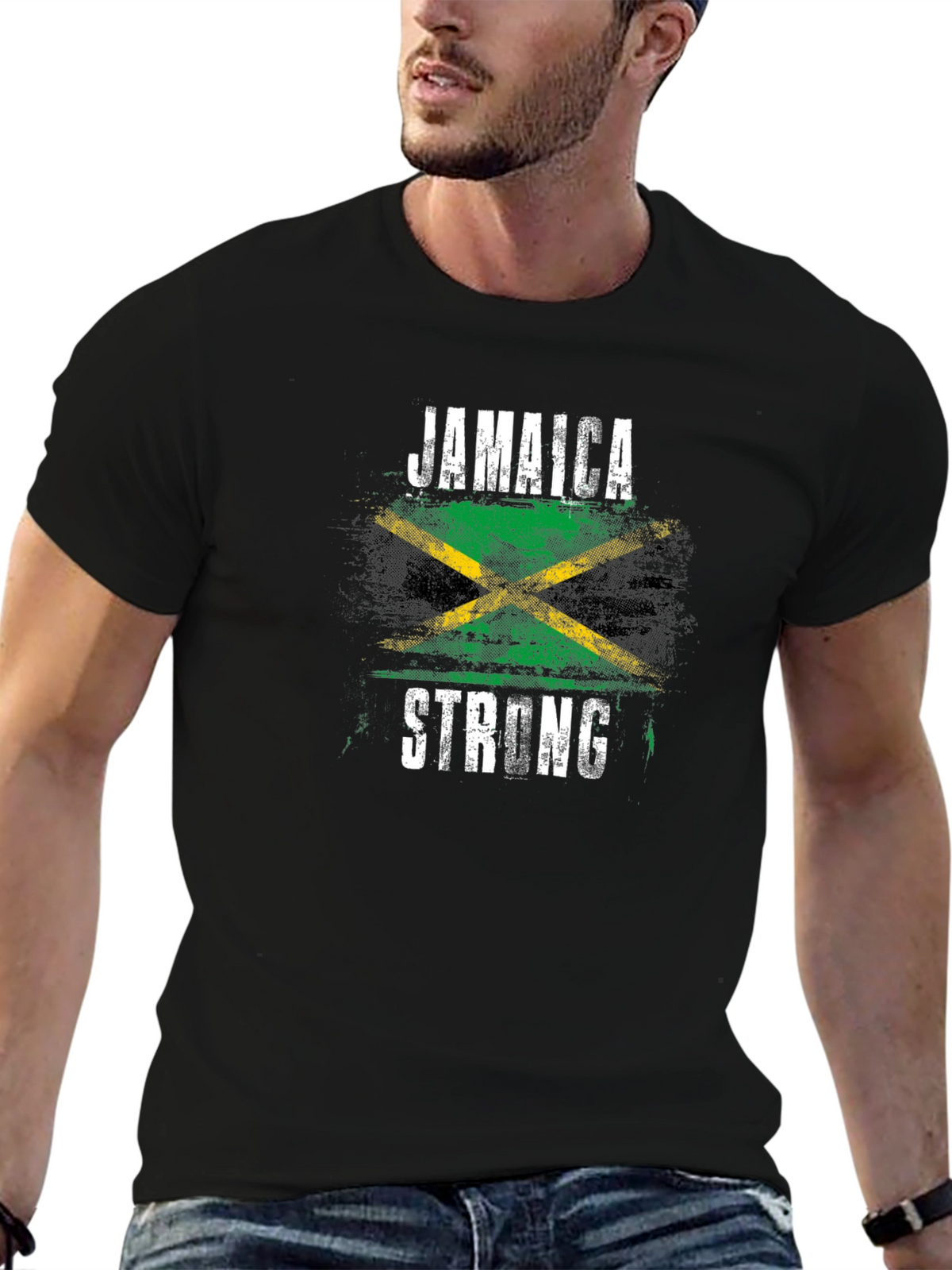 Jamaica Strong Graphic T-Shirt