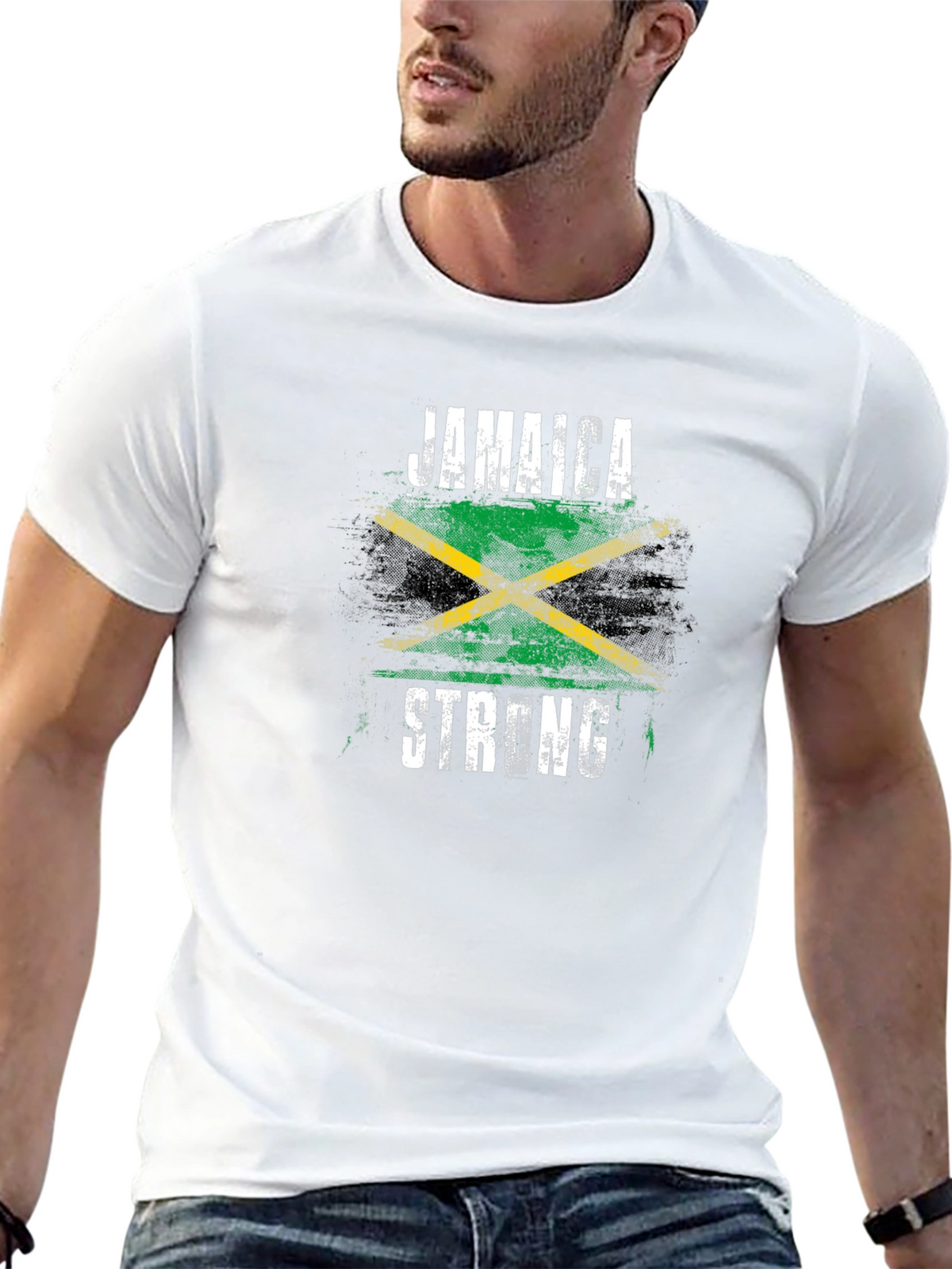 Jamaica Strong Graphic T-Shirt