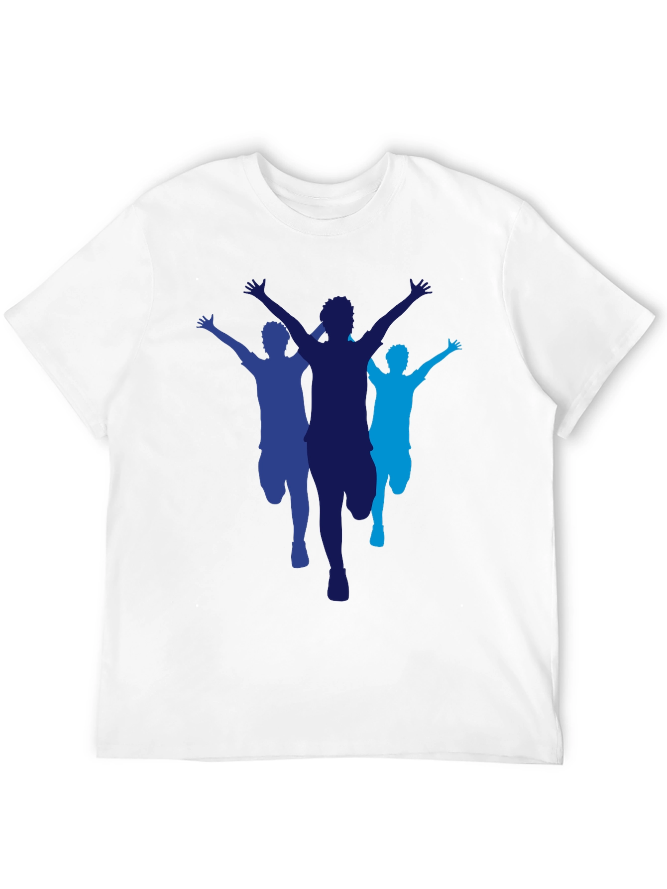 Runner Silhouette Graphic Tee - Sporty Black T-Shirt