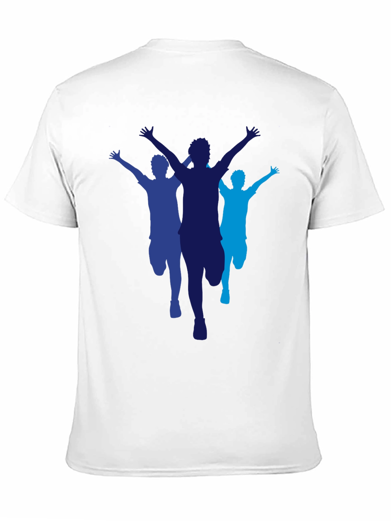 Runner Silhouette Graphic Tee - Sporty Black T-Shirt