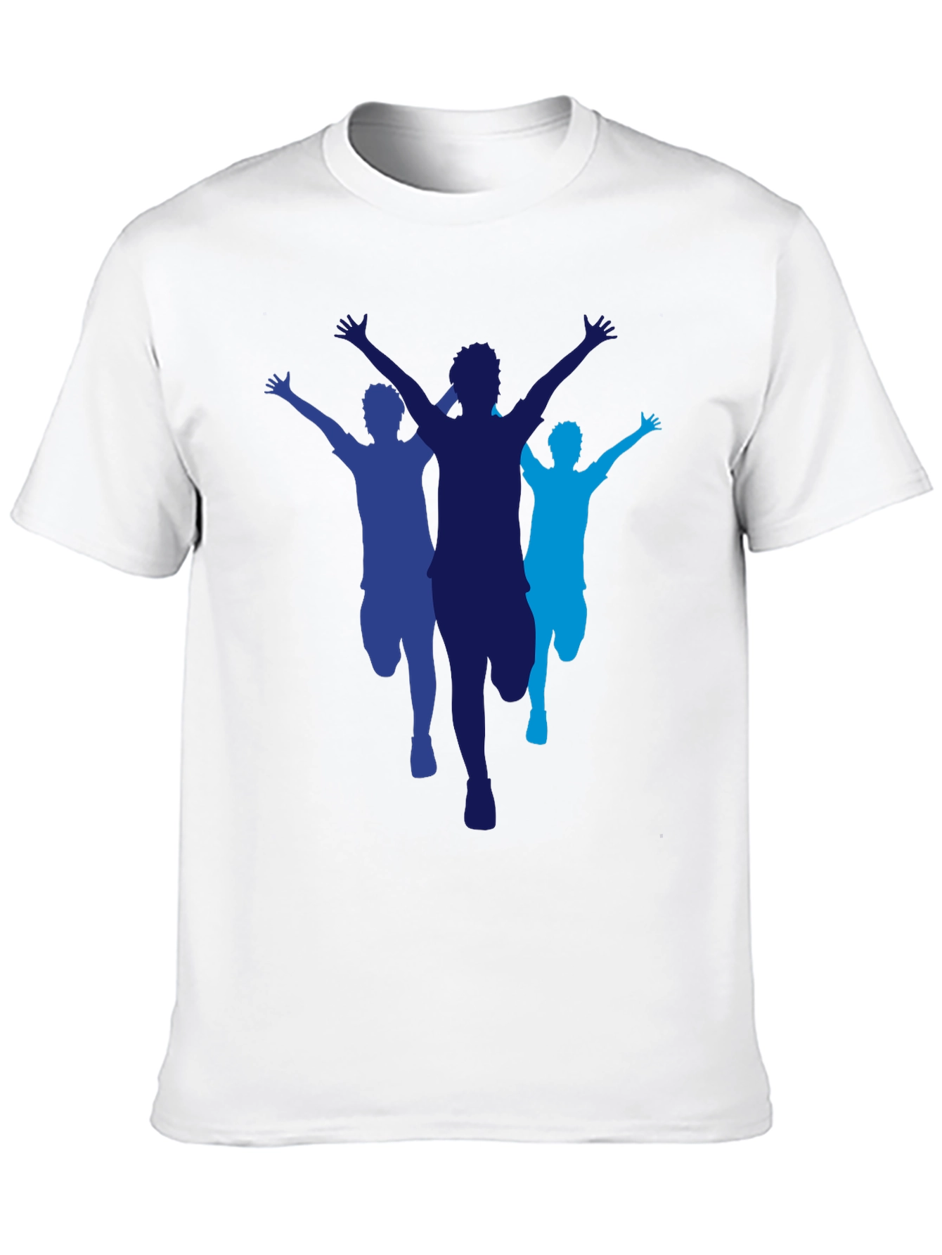 Runner Silhouette Graphic Tee - Sporty Black T-Shirt