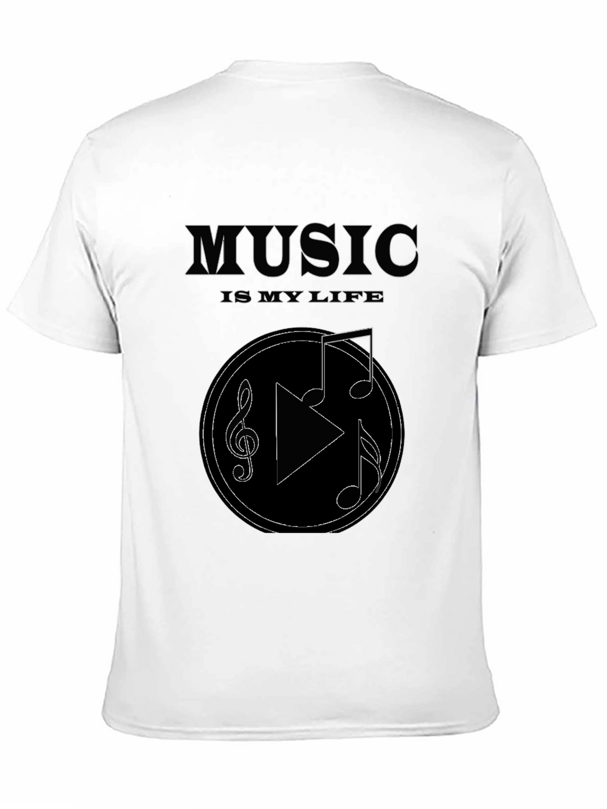 Music Is My Life Graphic T-Shirt