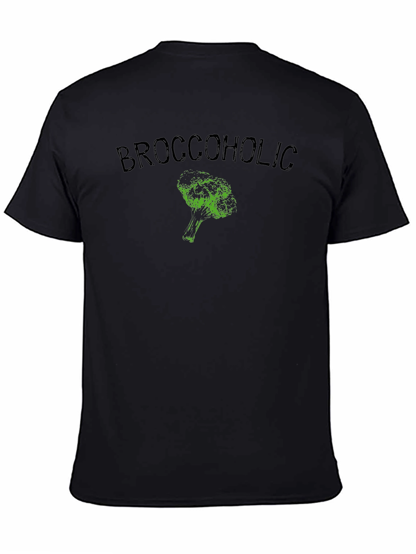 Broccoholic Graphic Tee - Funny Broccoli Lover Shirt