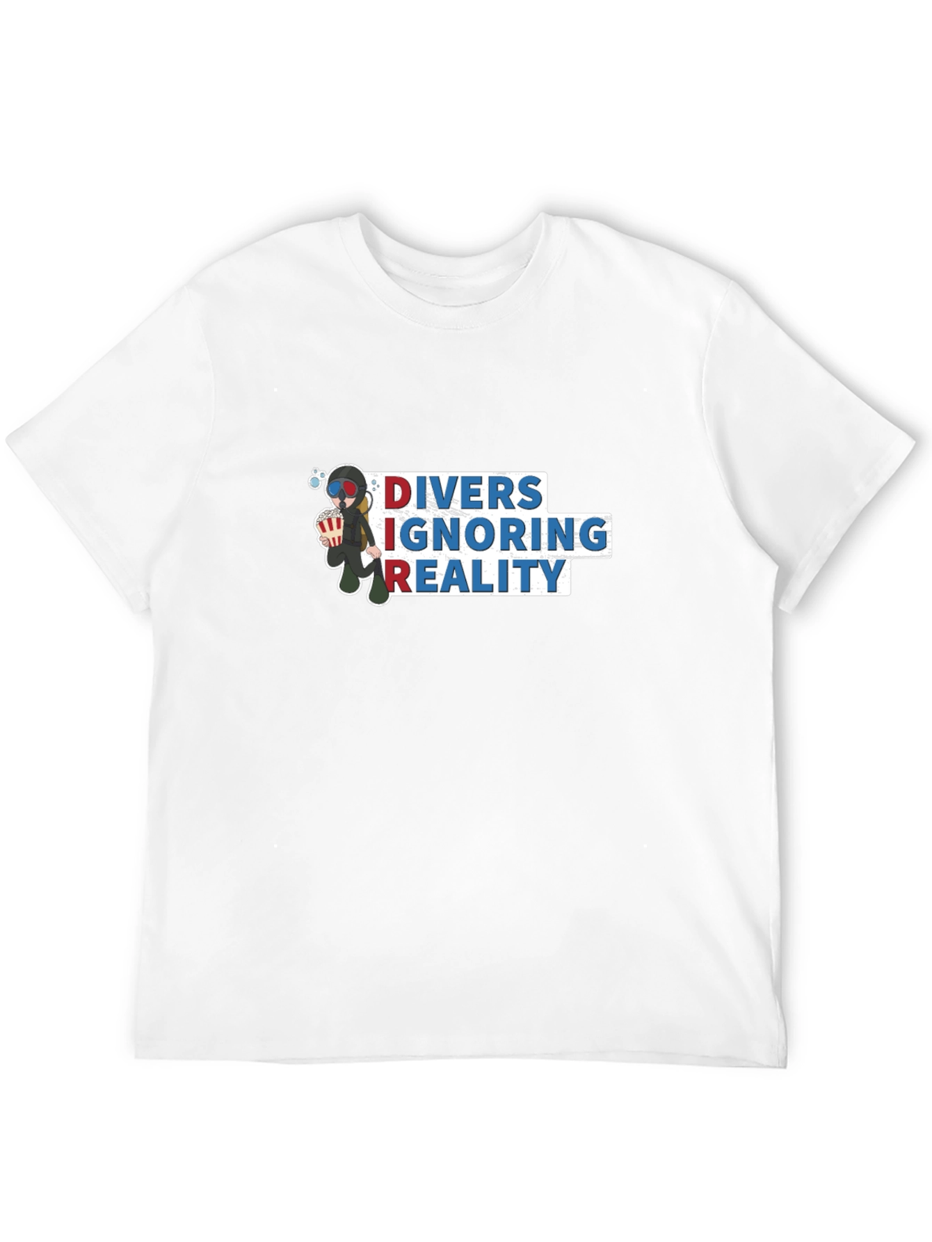 DIVERS IGNORING REALITY T-Shirt Black