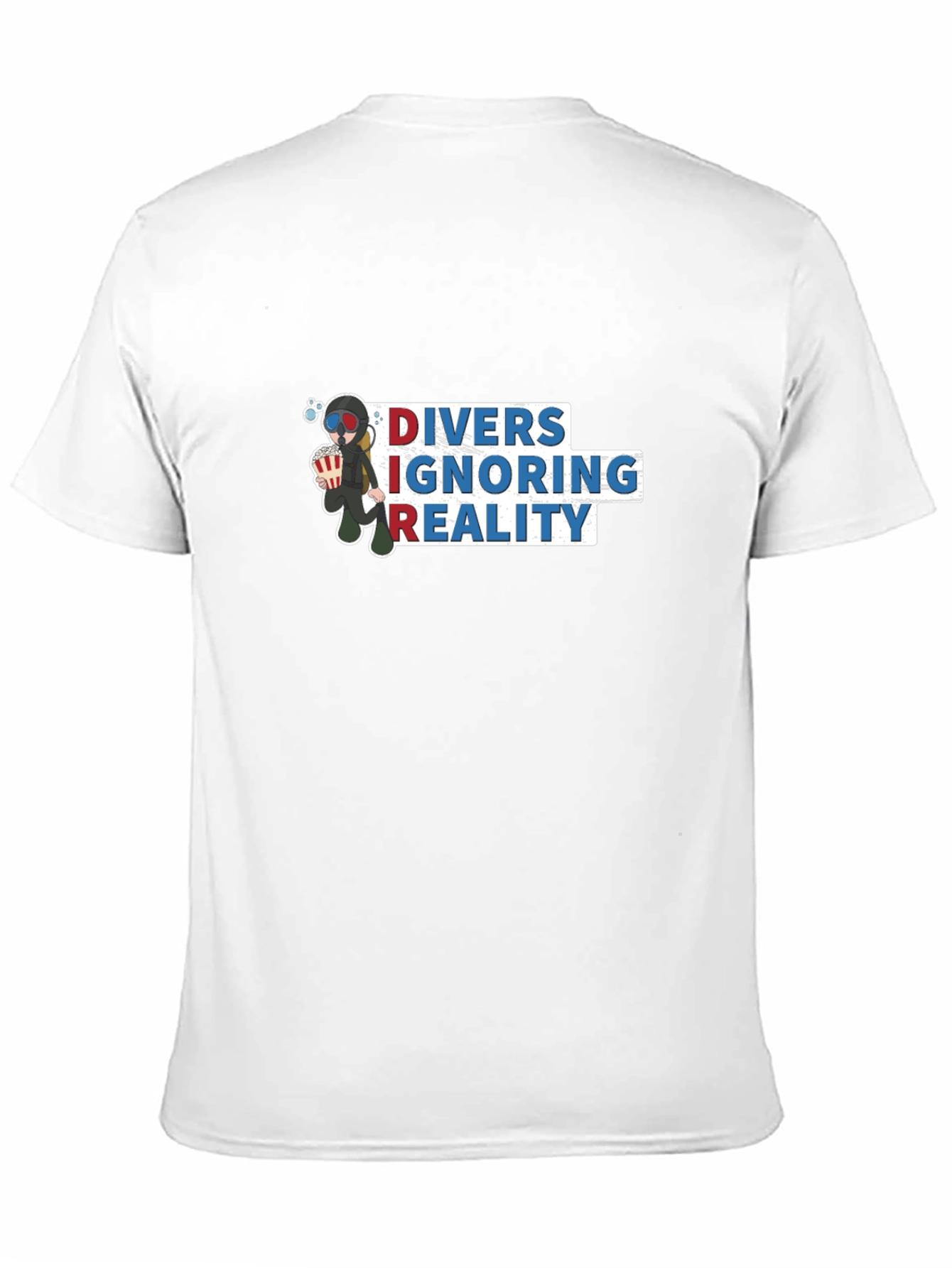 DIVERS IGNORING REALITY T-Shirt Black