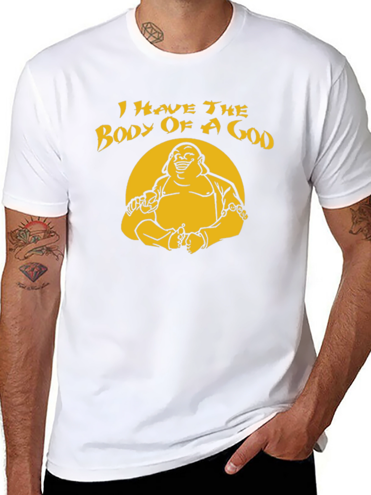 I Have The Body Of A God T-Shirt