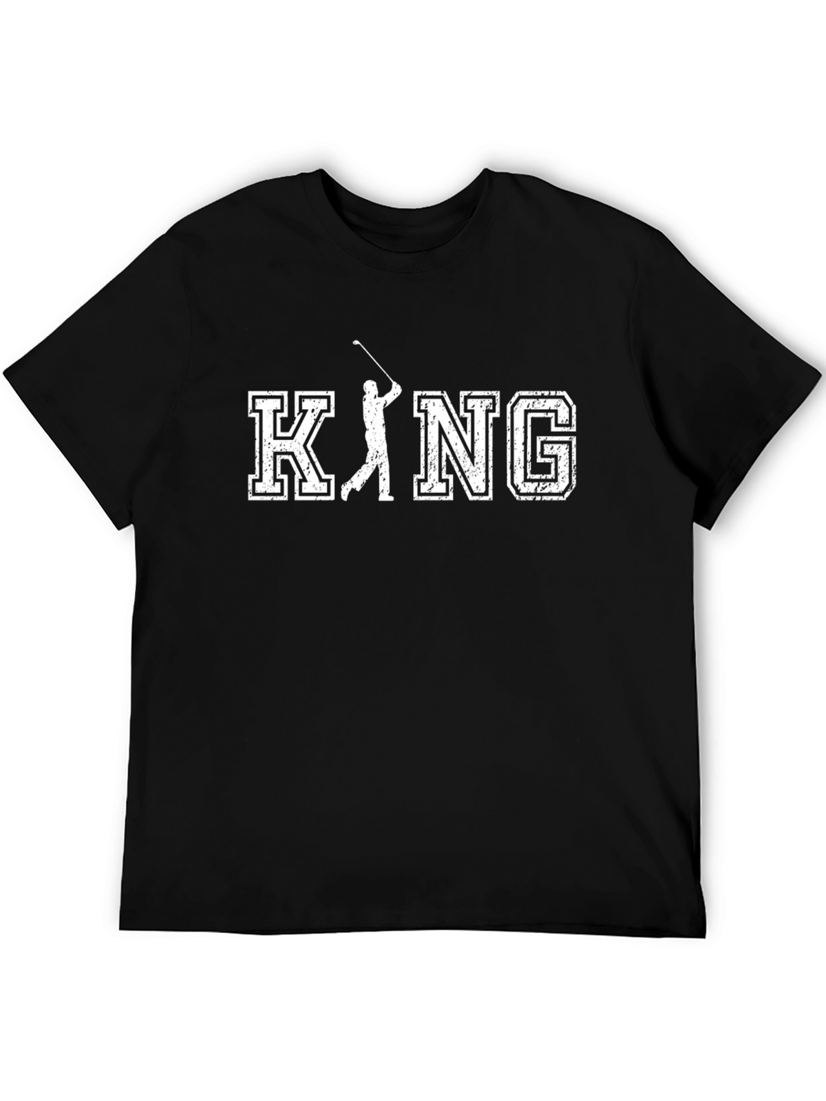 Golf King Graphic Tee - Premium Cotton Blend