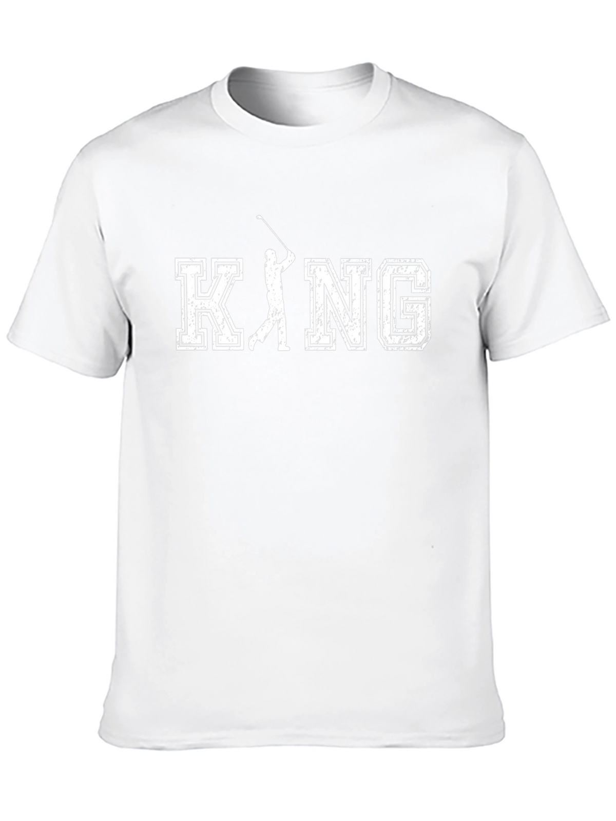Golf King Graphic Tee - Premium Cotton Blend