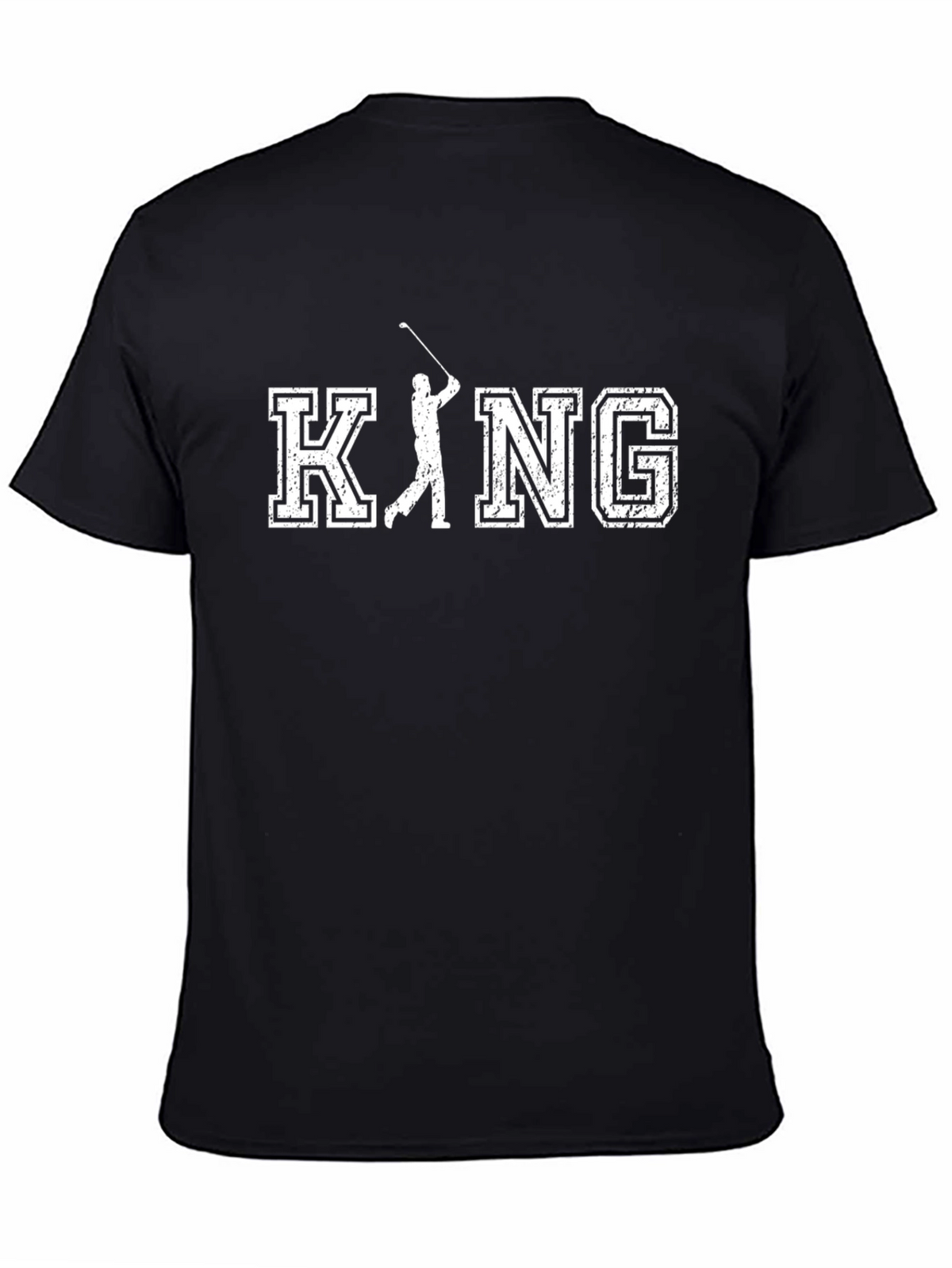 Golf King Graphic Tee - Premium Cotton Blend
