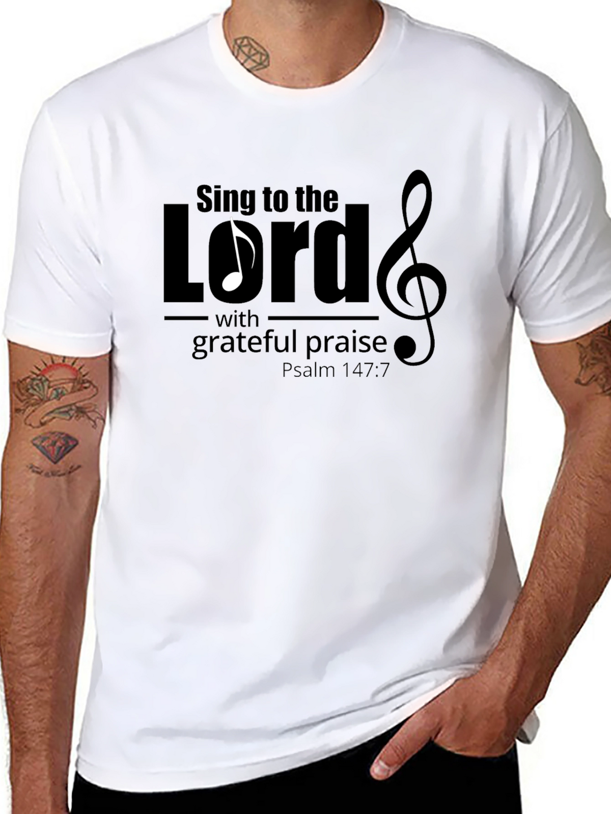 Sing to the Lord Christian T-Shirt