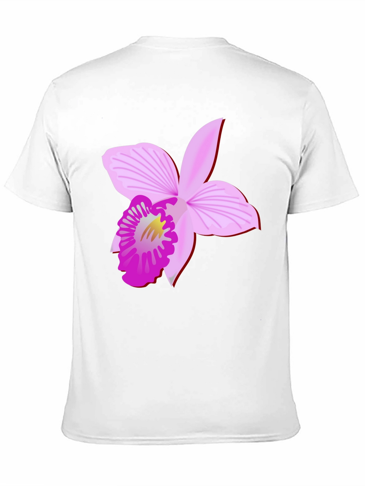 Orchid Graphic Black Tee