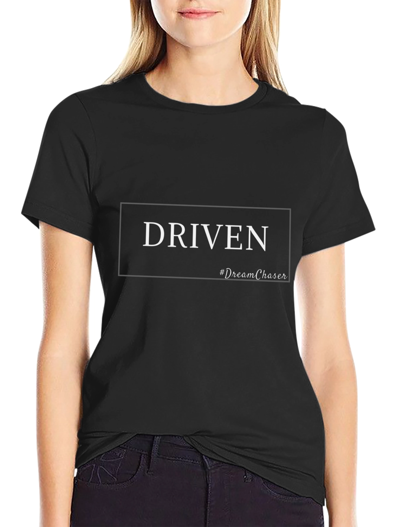 Driven #DreamChaser Black T-Shirt