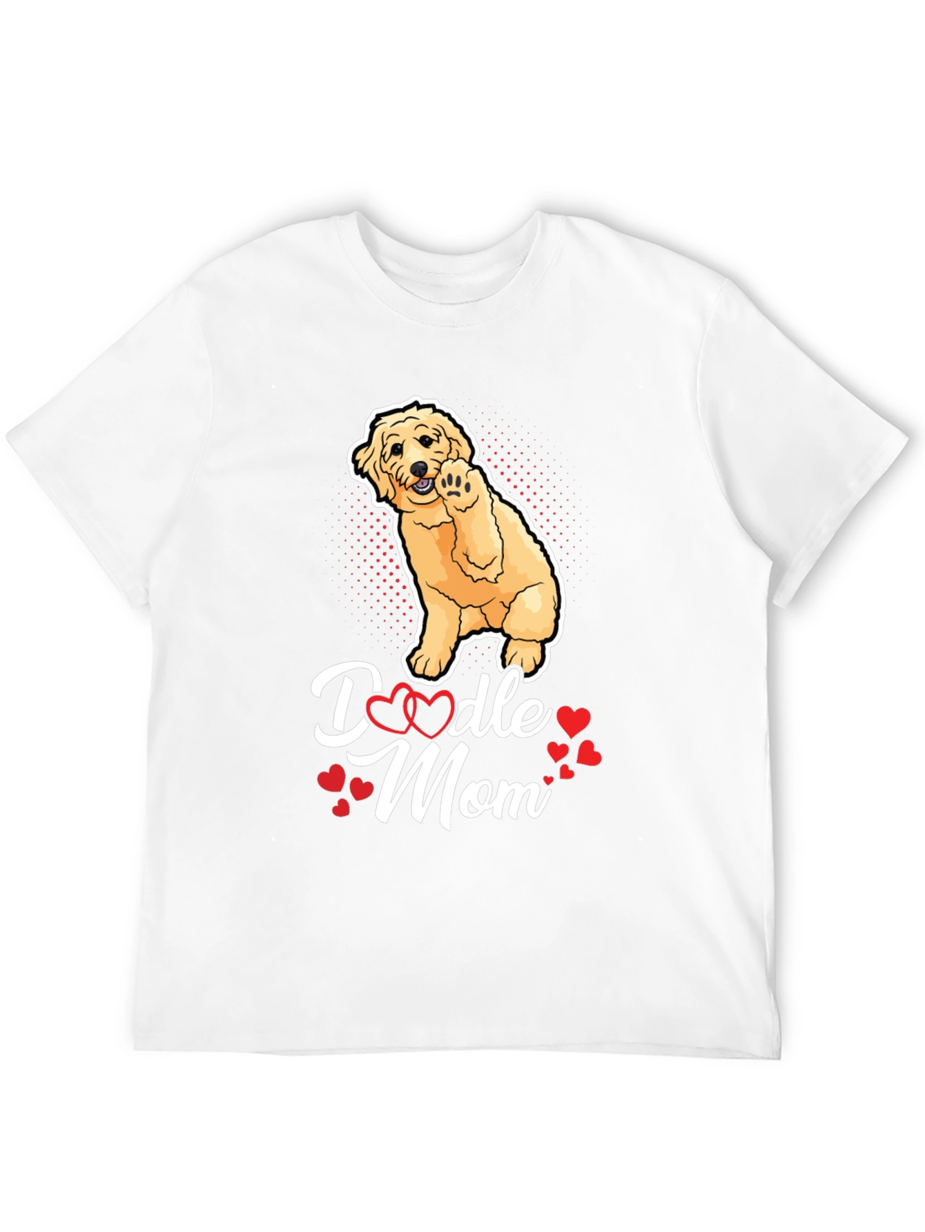 Doodle Mom T-Shirt - Cute Dog Lover Tee