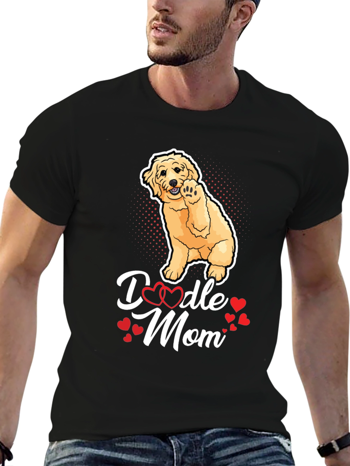 Doodle Mom T-Shirt - Cute Dog Lover Tee