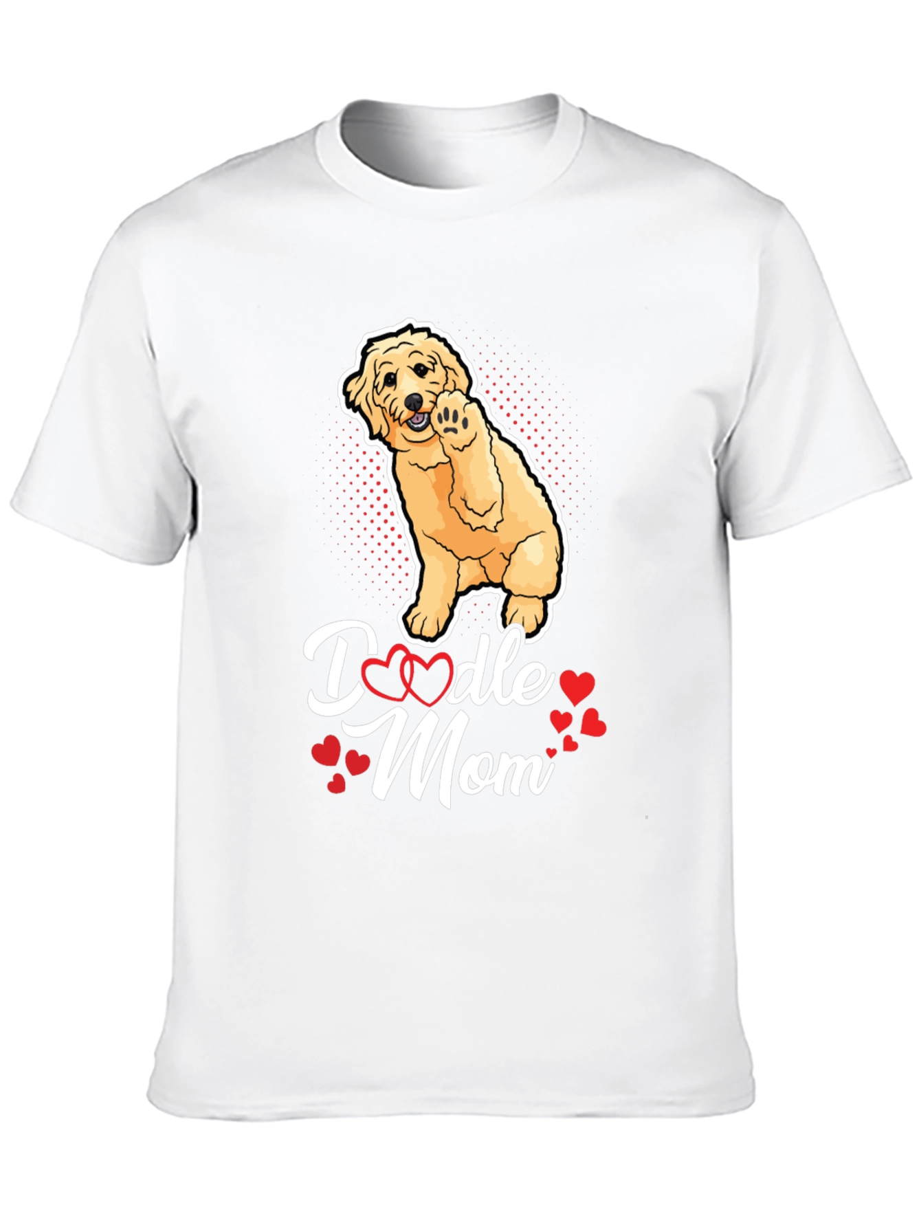 Doodle Mom T-Shirt - Cute Dog Lover Tee