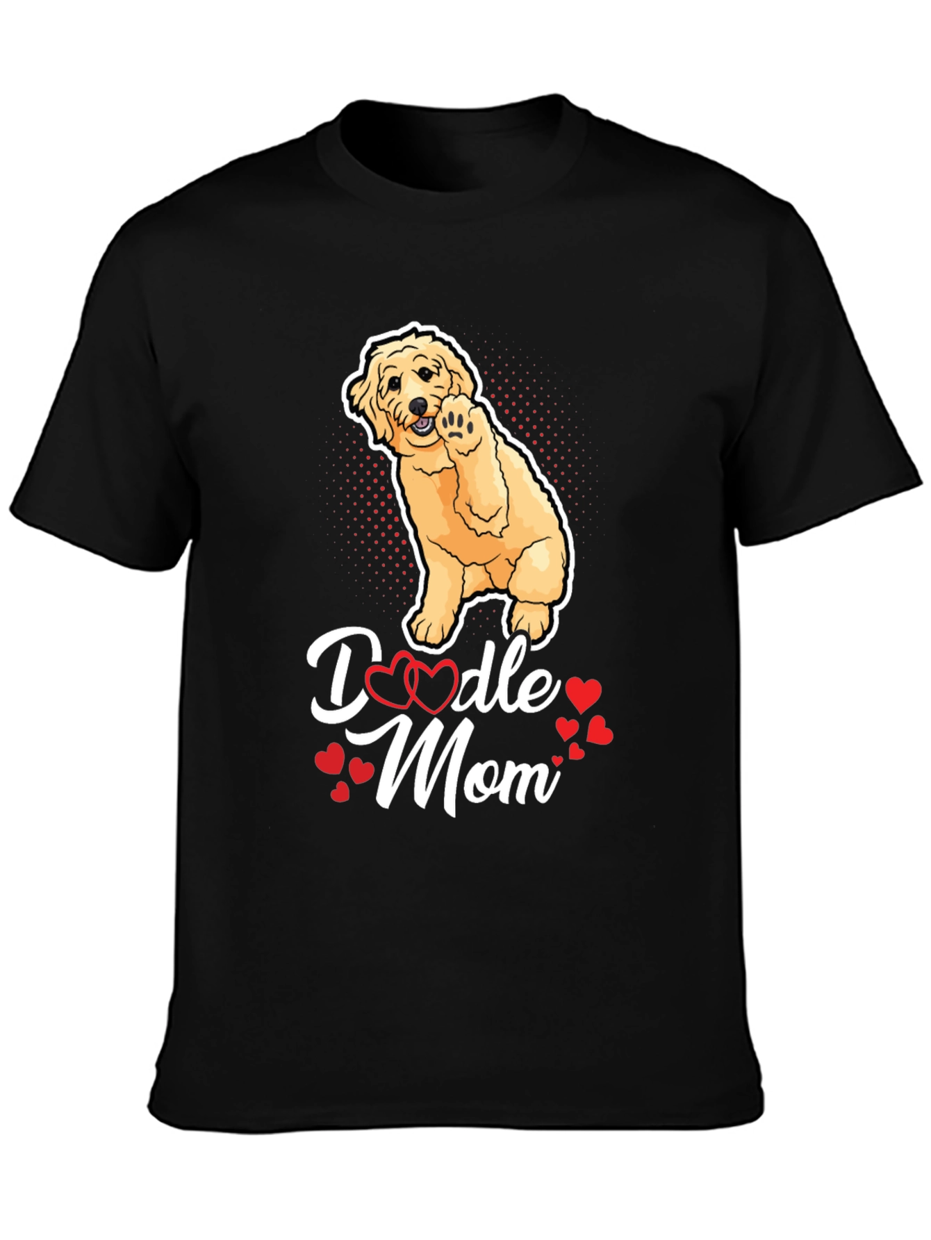 Doodle Mom T-Shirt - Cute Dog Lover Tee