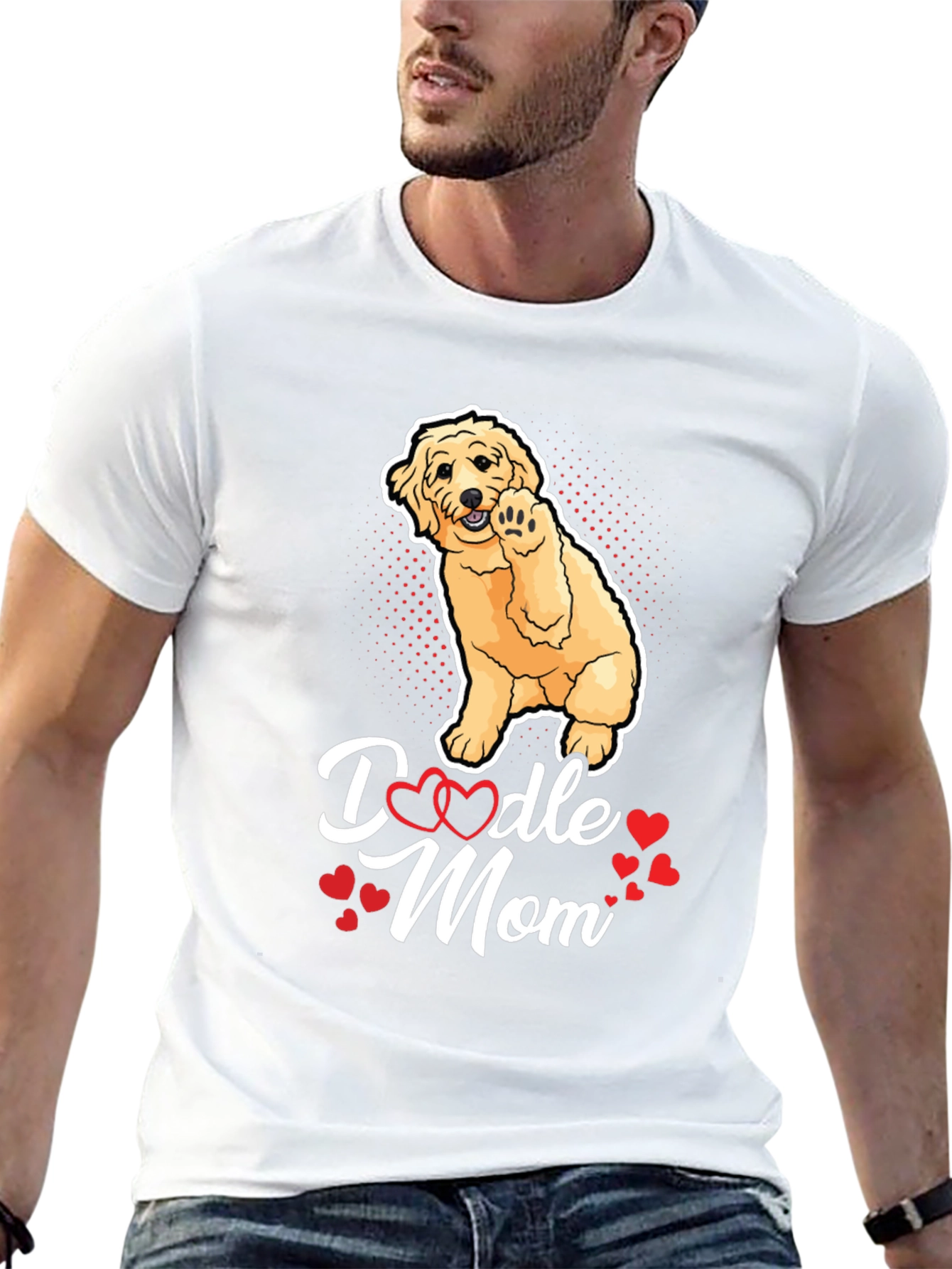 Doodle Mom T-Shirt - Cute Dog Lover Tee