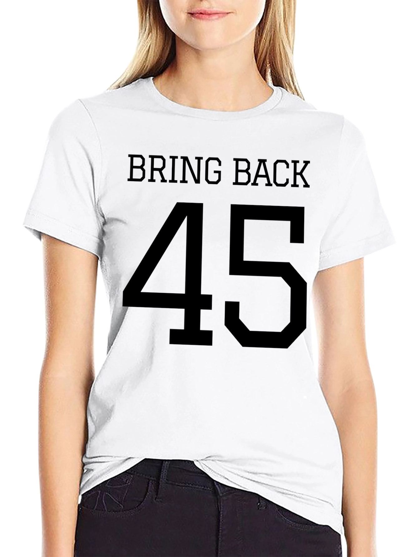 Bring Back 45 Black T-Shirt