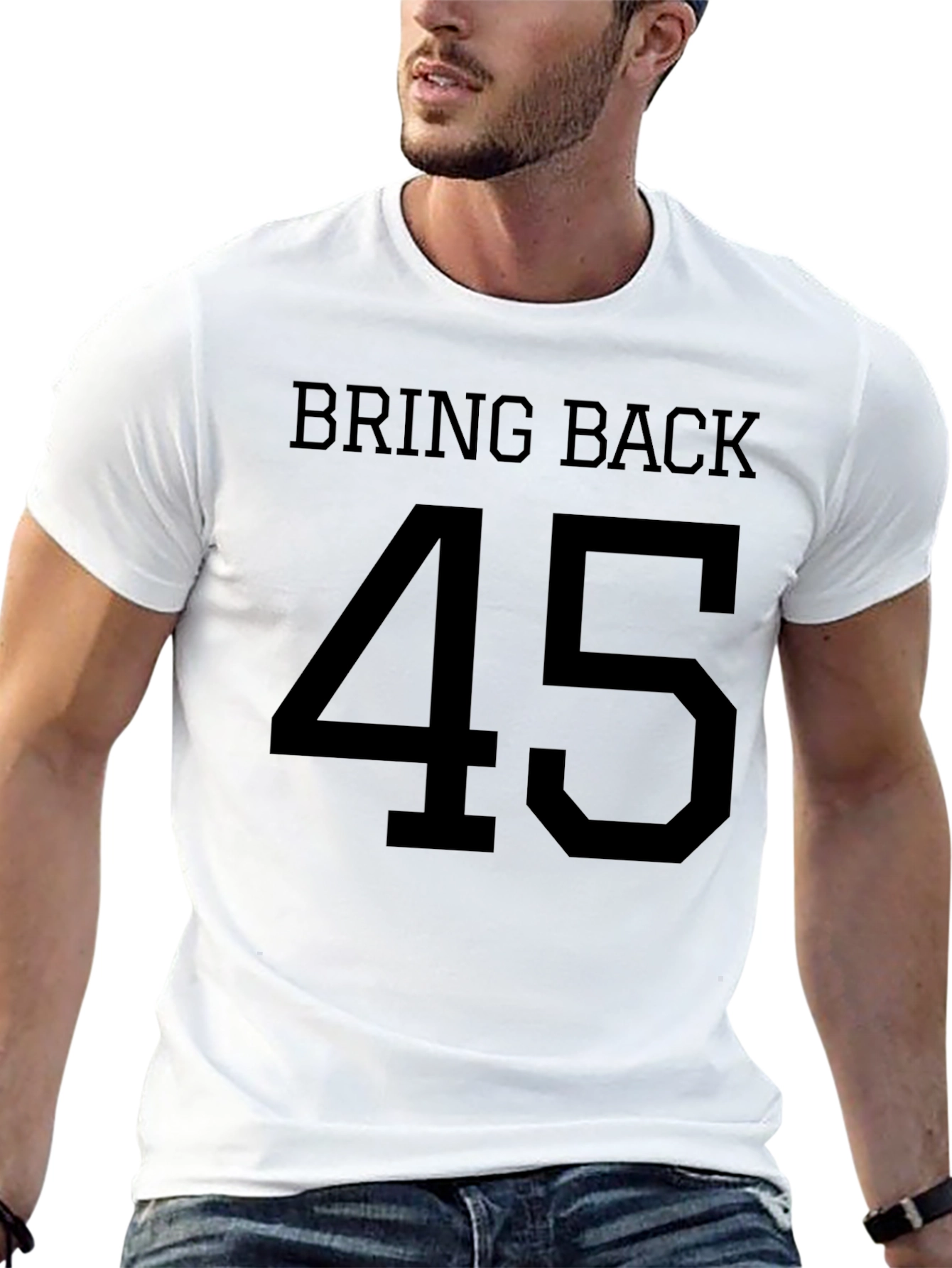 Bring Back 45 Black T-Shirt