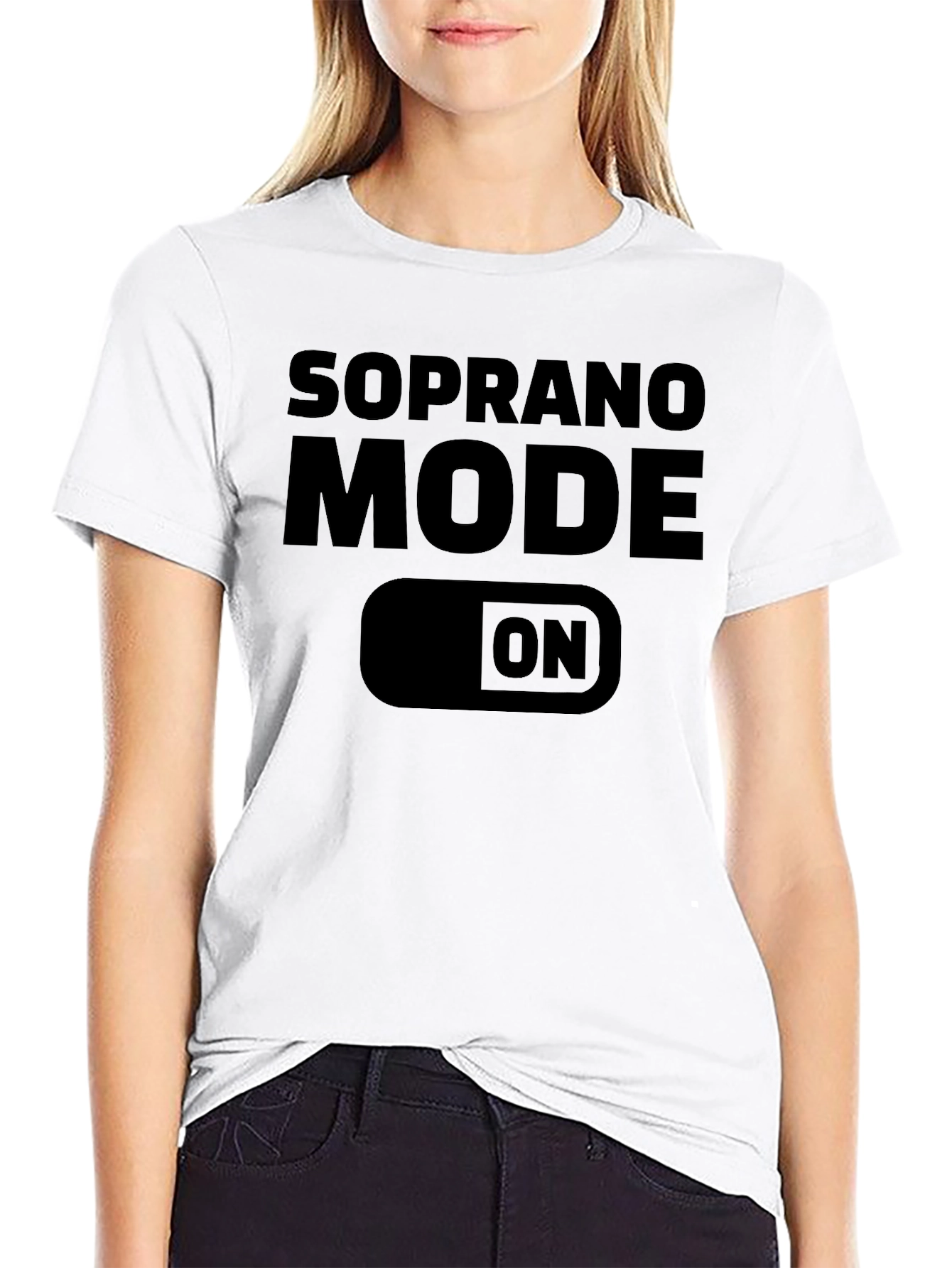 Soprano Mode ON Black T-Shirt