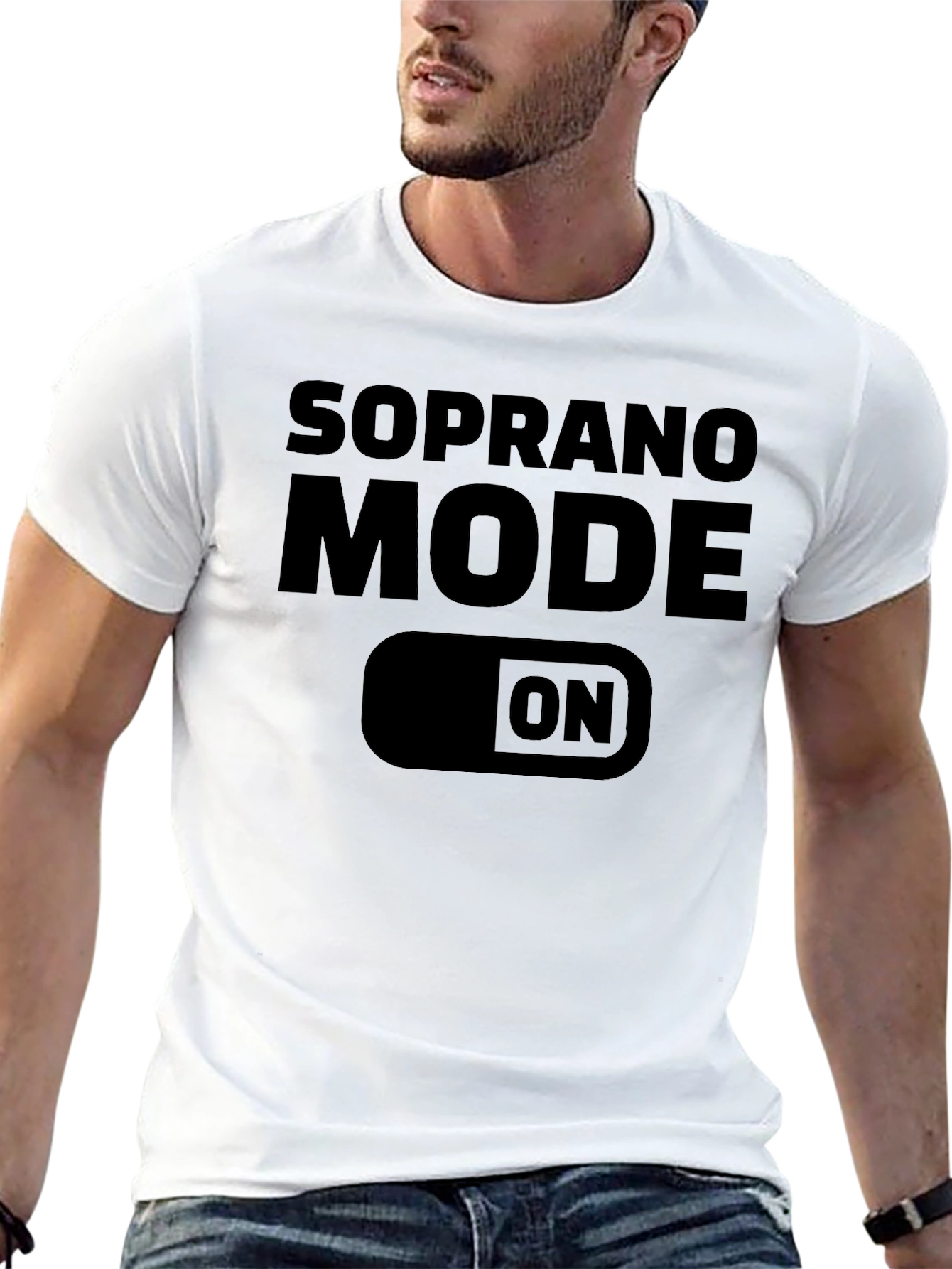 Soprano Mode ON Black T-Shirt