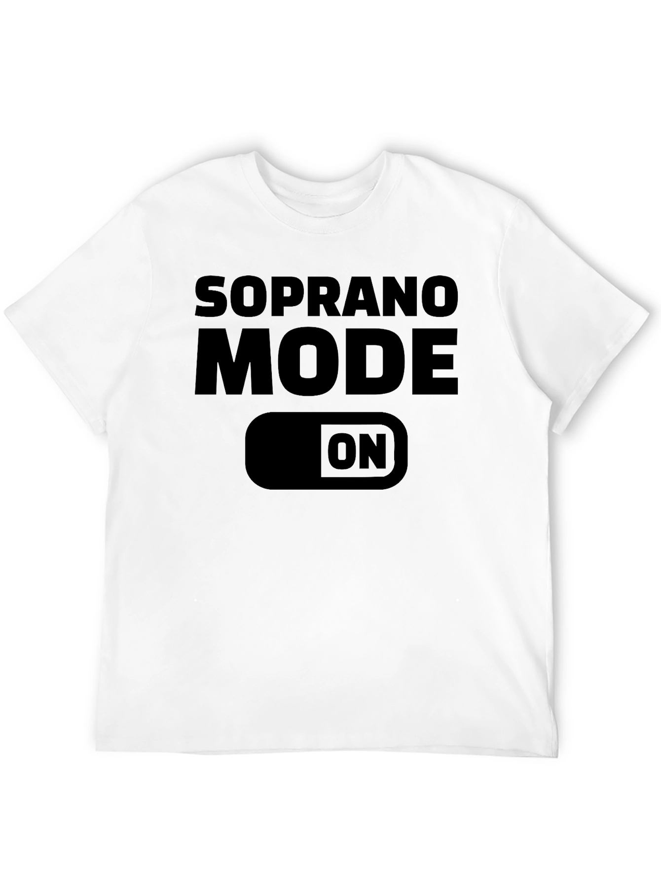Soprano Mode ON Black T-Shirt