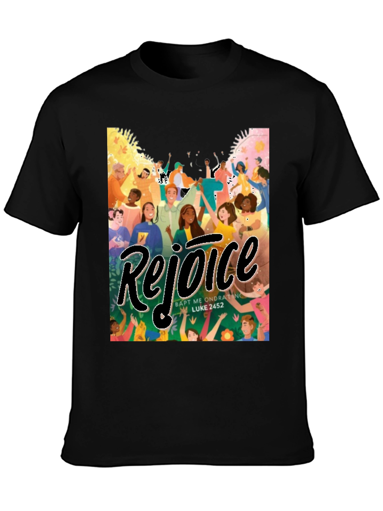 Rejoice Graphic Tee - Soft Cotton Blend