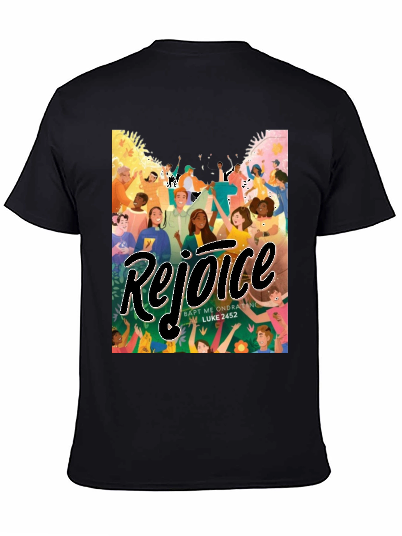 Rejoice Graphic Tee - Soft Cotton Blend