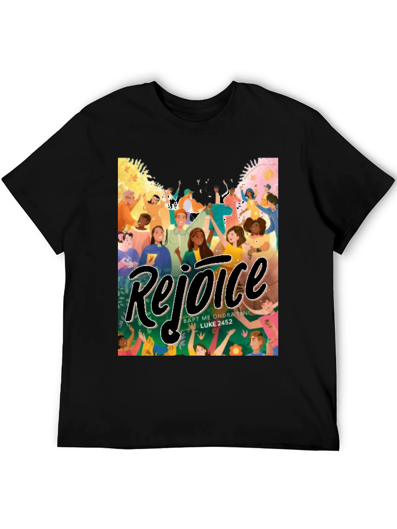 Rejoice Graphic Tee - Soft Cotton Blend