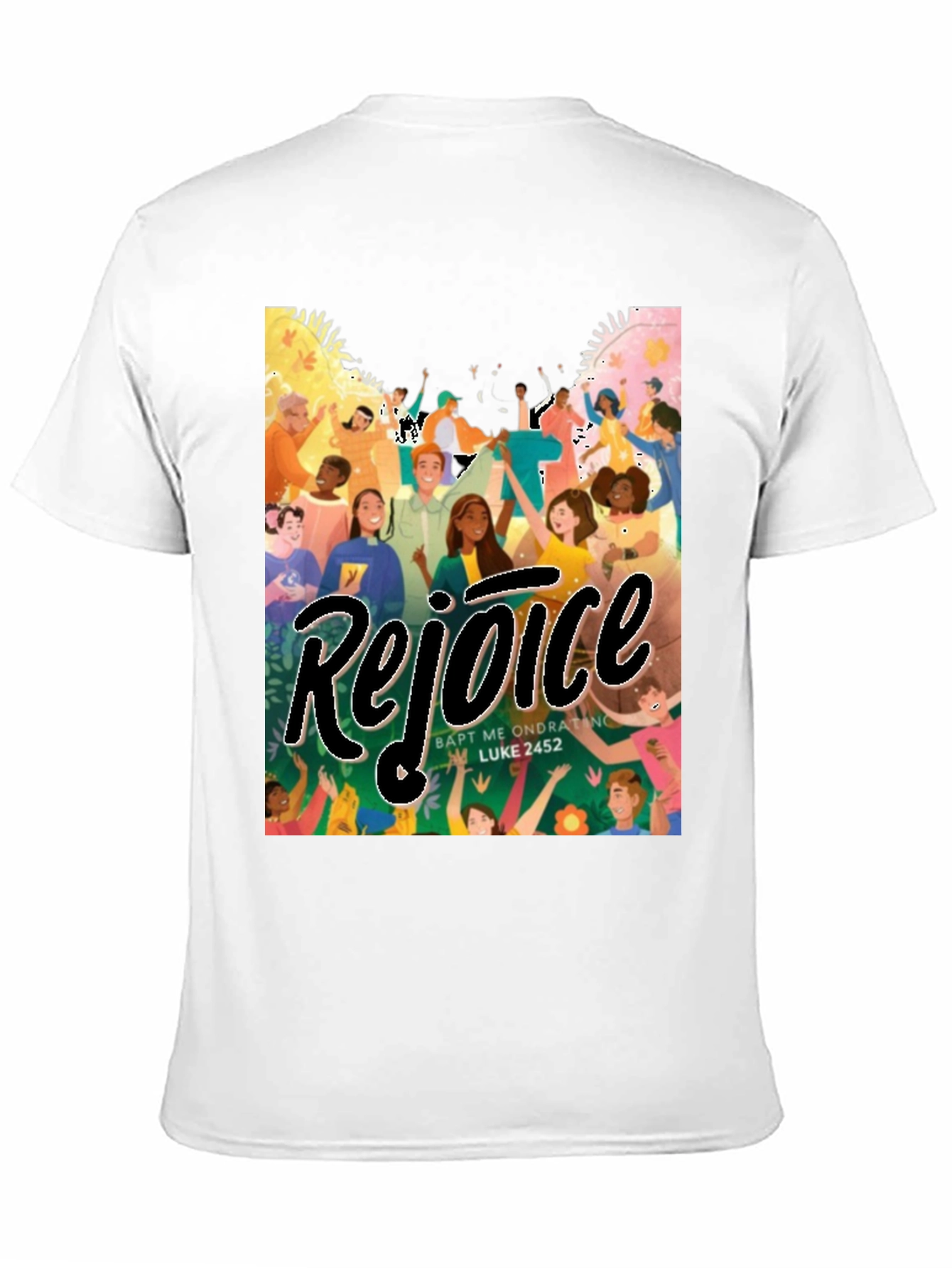 Rejoice Graphic Tee - Soft Cotton Blend