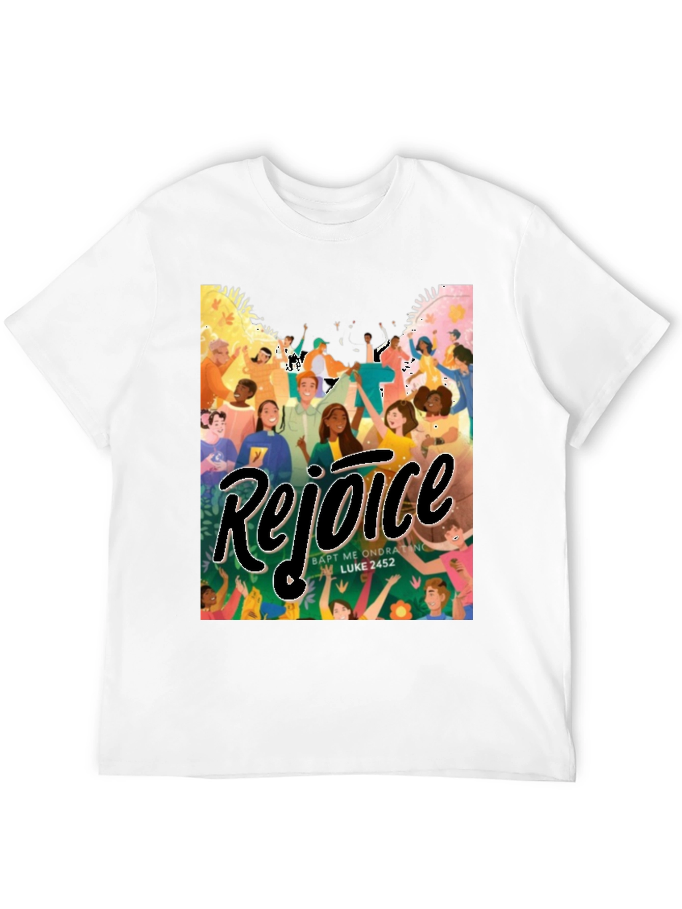 Rejoice Graphic Tee - Soft Cotton Blend