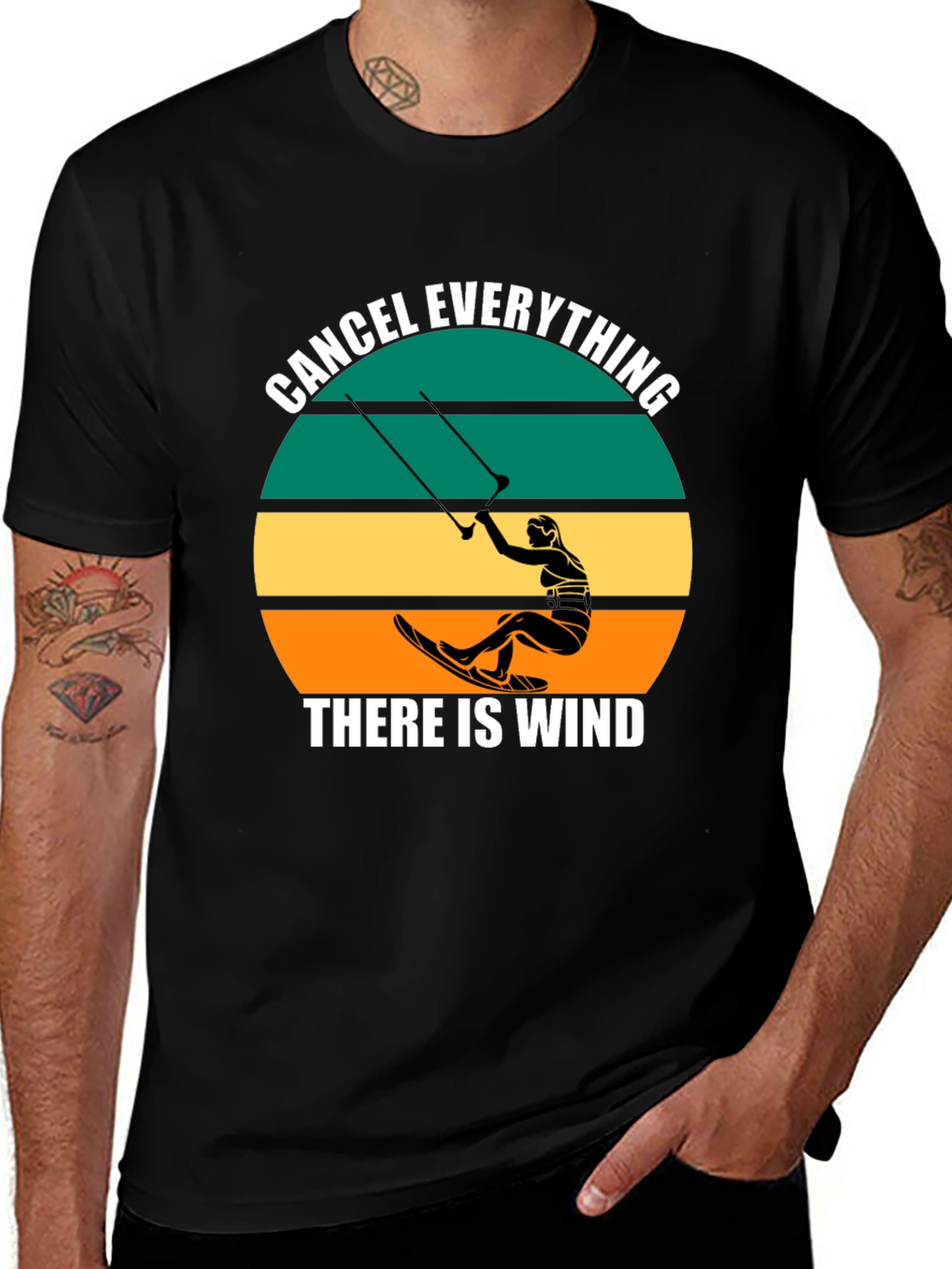 Cancel Everything Kitesurfing T-Shirt