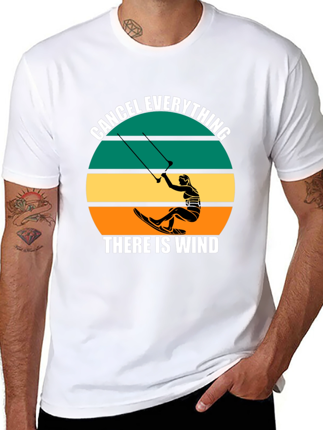 Cancel Everything Kitesurfing T-Shirt