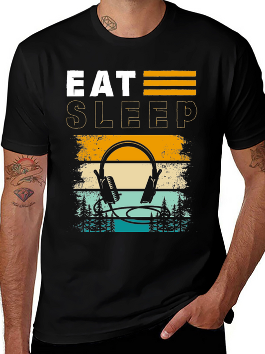 Eat Sleep Detect Metal Detecting Hobby T-Shirt