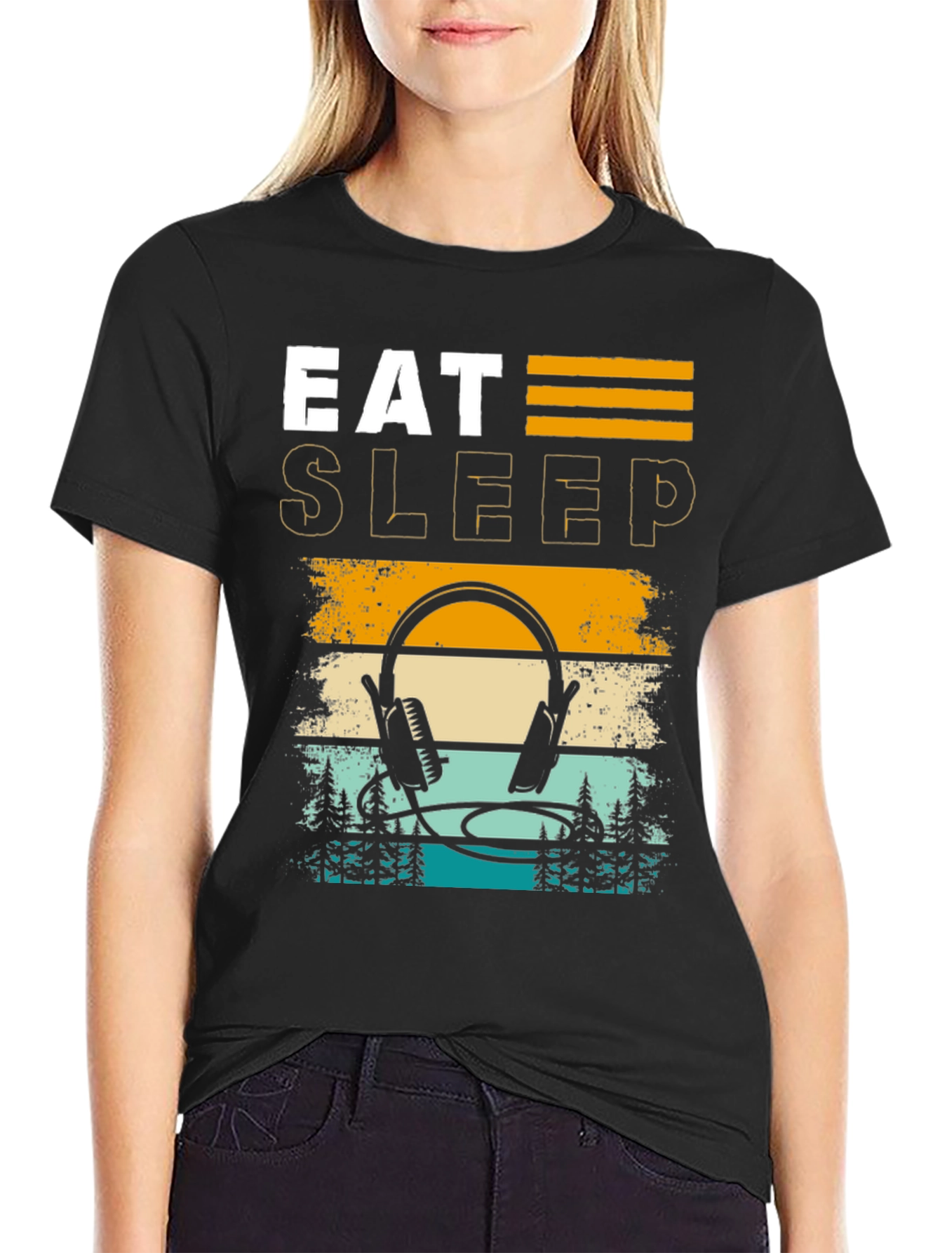 Eat Sleep Detect Metal Detecting Hobby T-Shirt