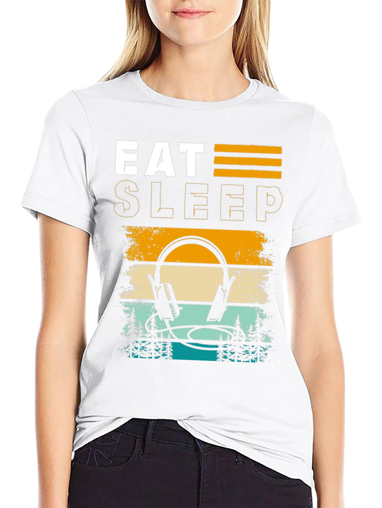 Eat Sleep Detect Metal Detecting Hobby T-Shirt
