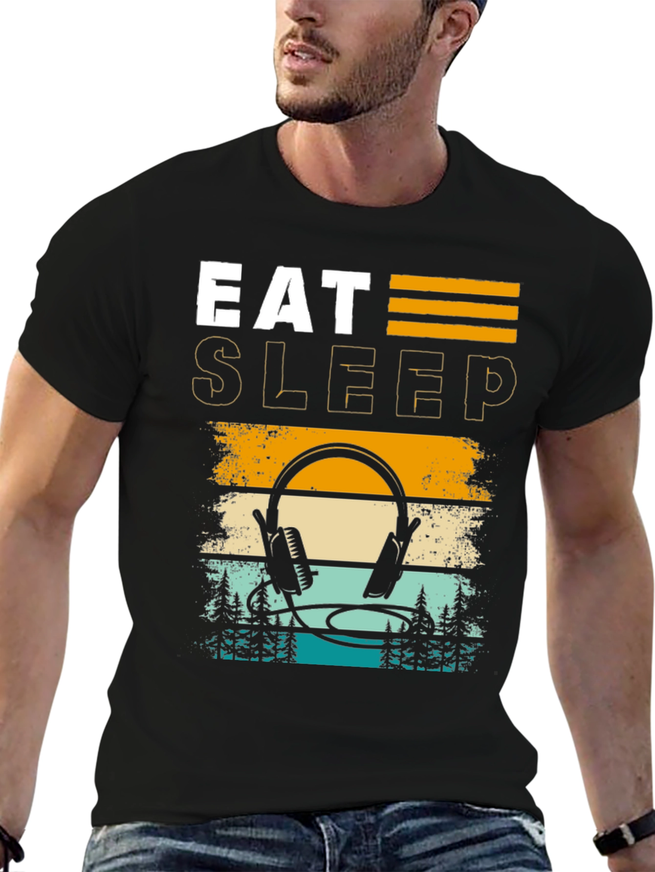 Eat Sleep Detect Metal Detecting Hobby T-Shirt