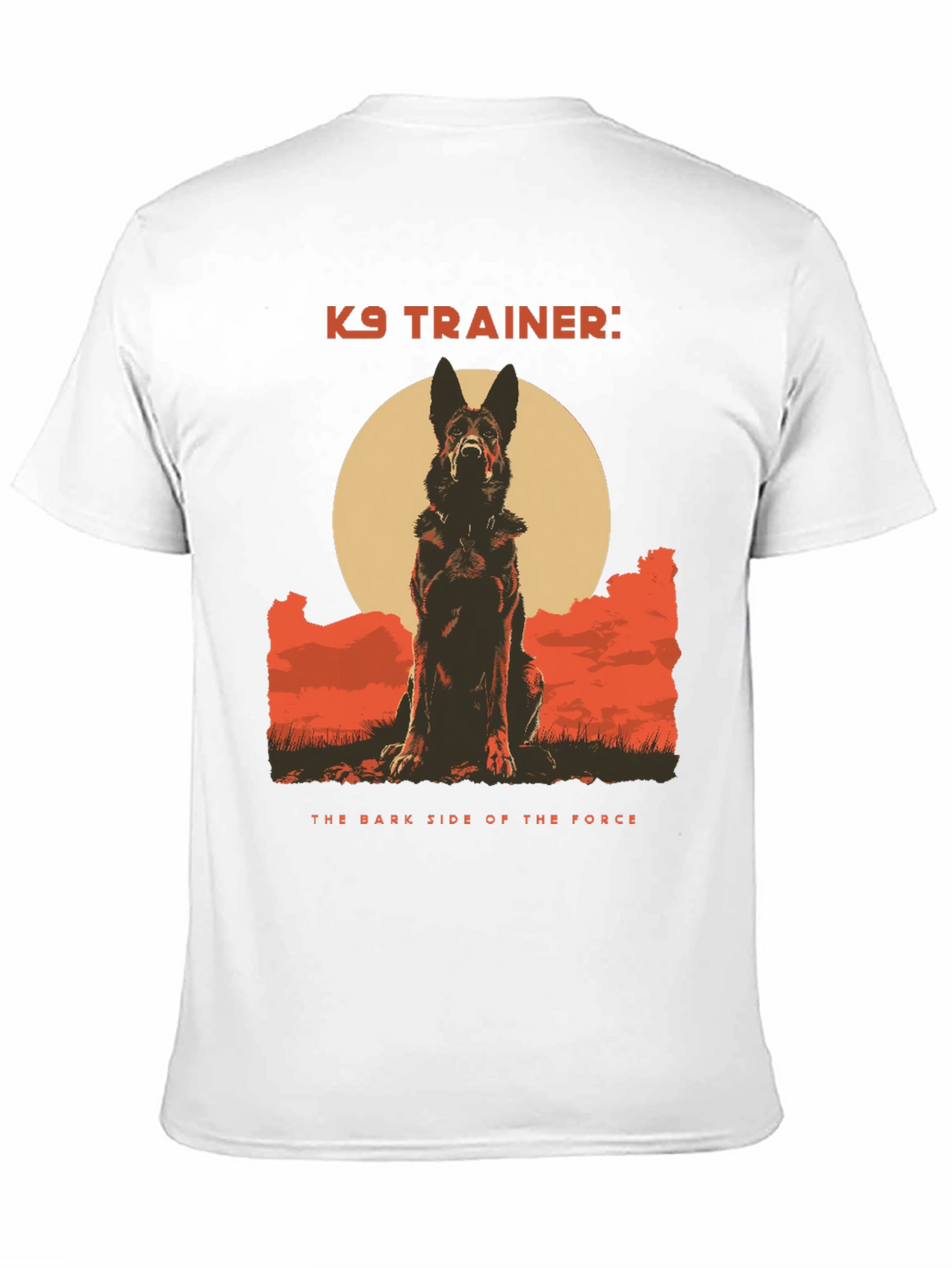 K9 Trainer Dog Graphic Tee - The Bark Side