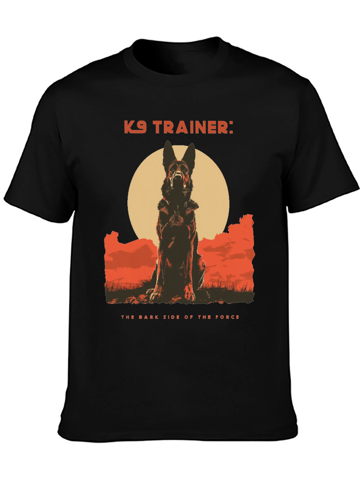 K9 Trainer Dog Graphic Tee - The Bark Side