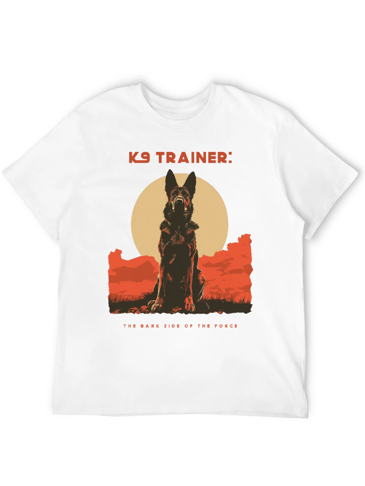 K9 Trainer Dog Graphic Tee - The Bark Side